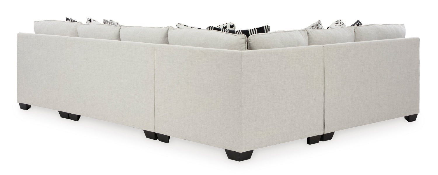 Huntsworth Dove Gray 4-Piece RAF Chaise Sectional - SET | 3970217 | 3970234 | 3970277 | 3970255 - Bien Home Furniture & Electronics