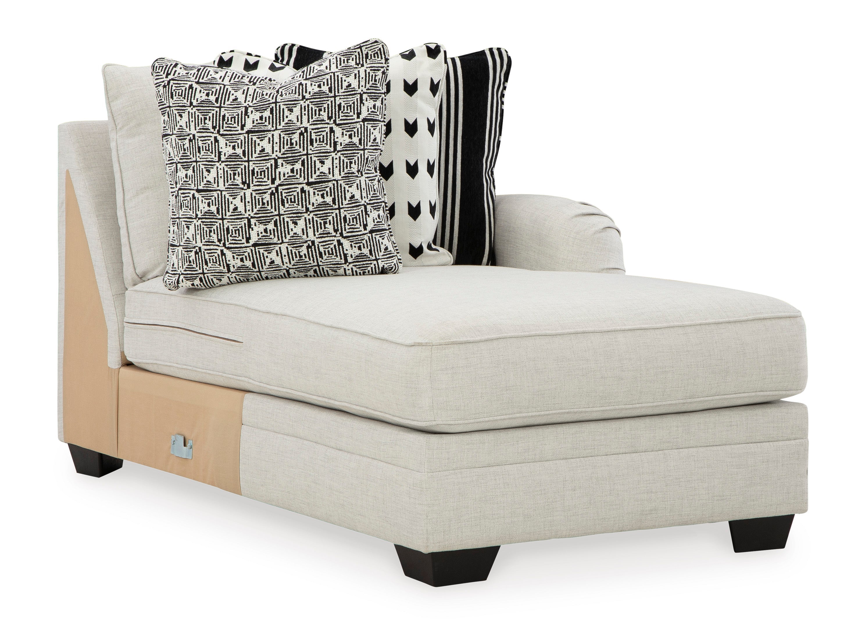 Huntsworth Dove Gray 4-Piece RAF Chaise Sectional - SET | 3970217 | 3970234 | 3970277 | 3970255 - Bien Home Furniture & Electronics