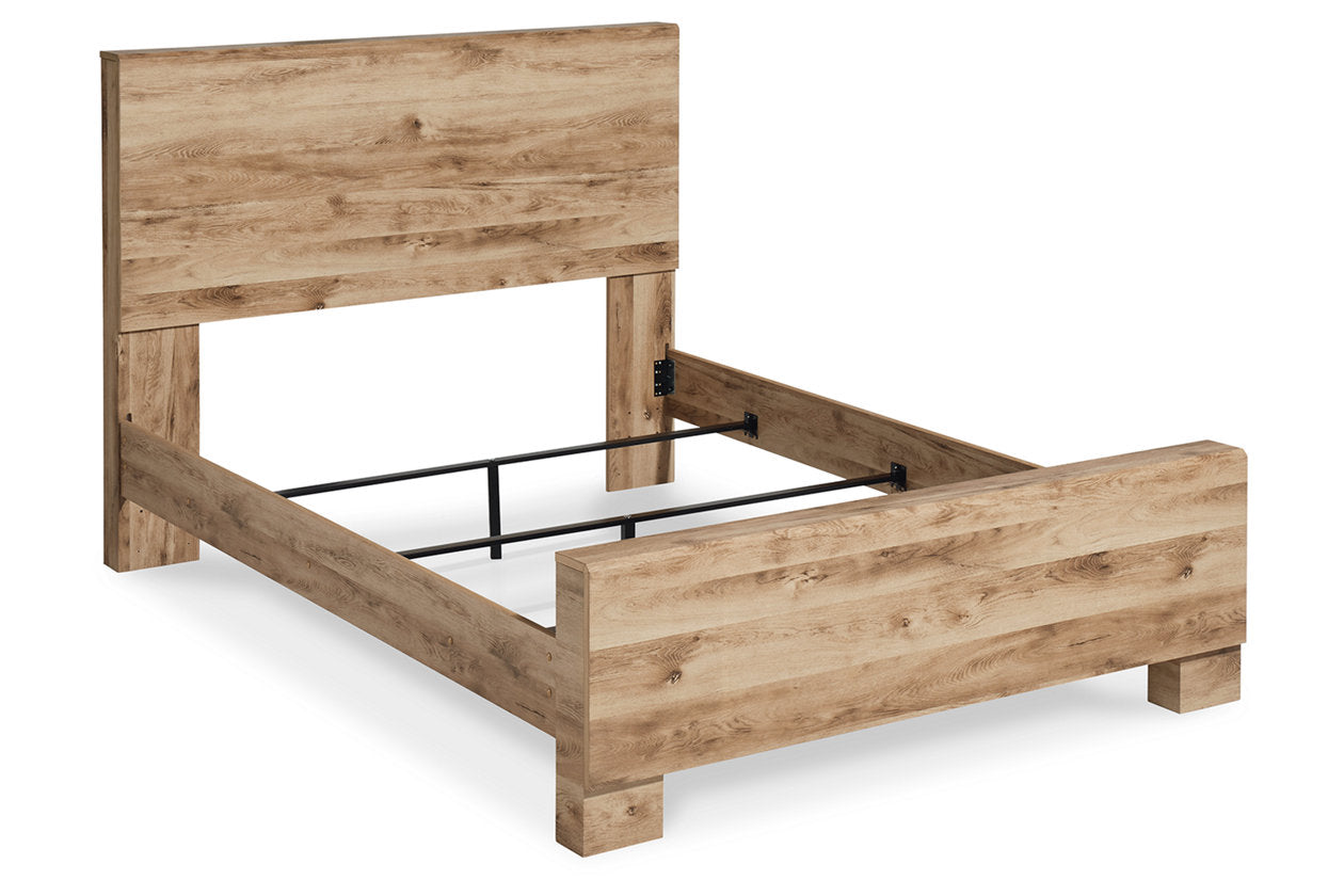 Hyanna Tan King Panel Bed - SET | B1050-56 | B1050-58 | B1050-97 - Bien Home Furniture & Electronics