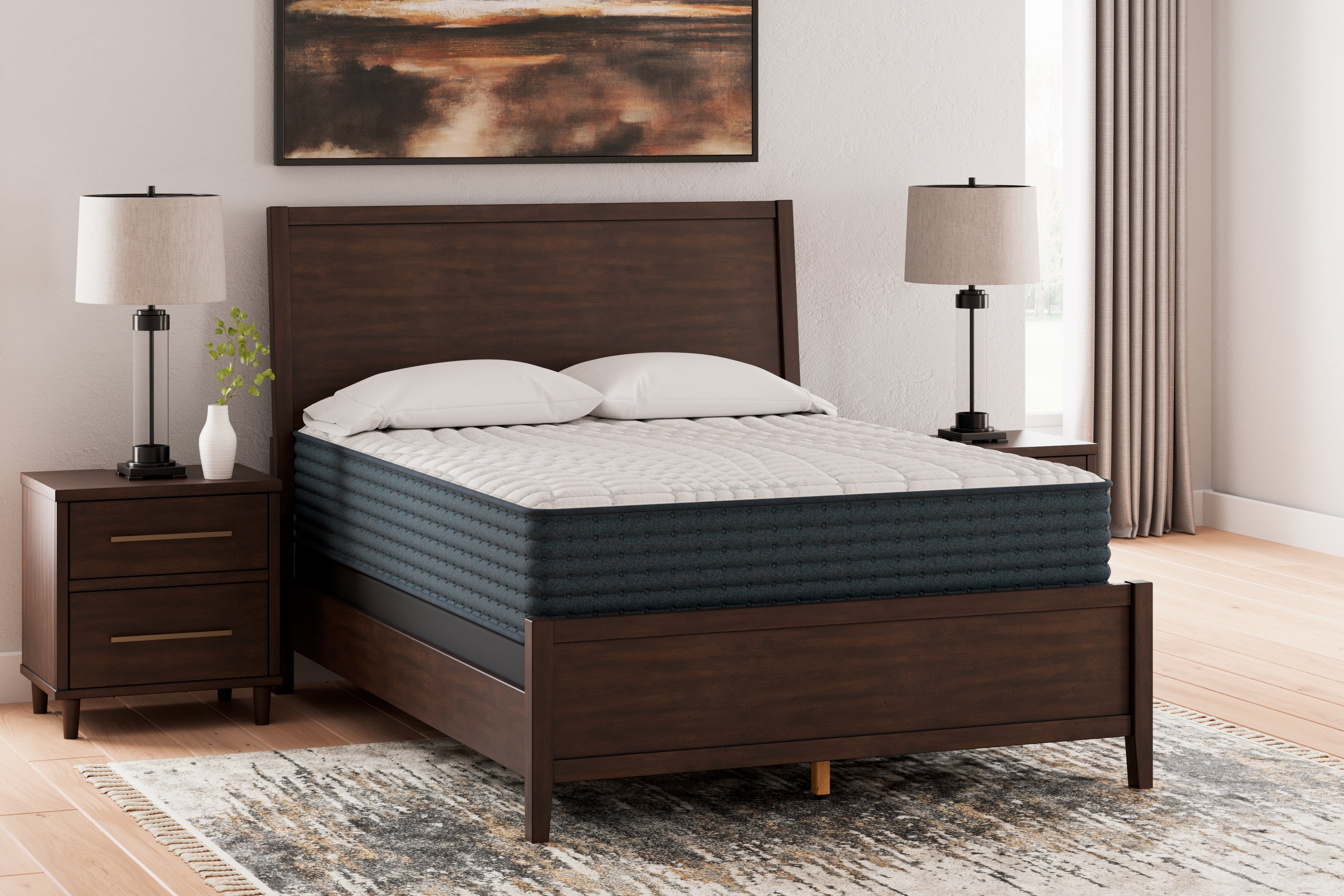 Hybrid 1200 White Twin XL Mattress - M43571 - Bien Home Furniture & Electronics