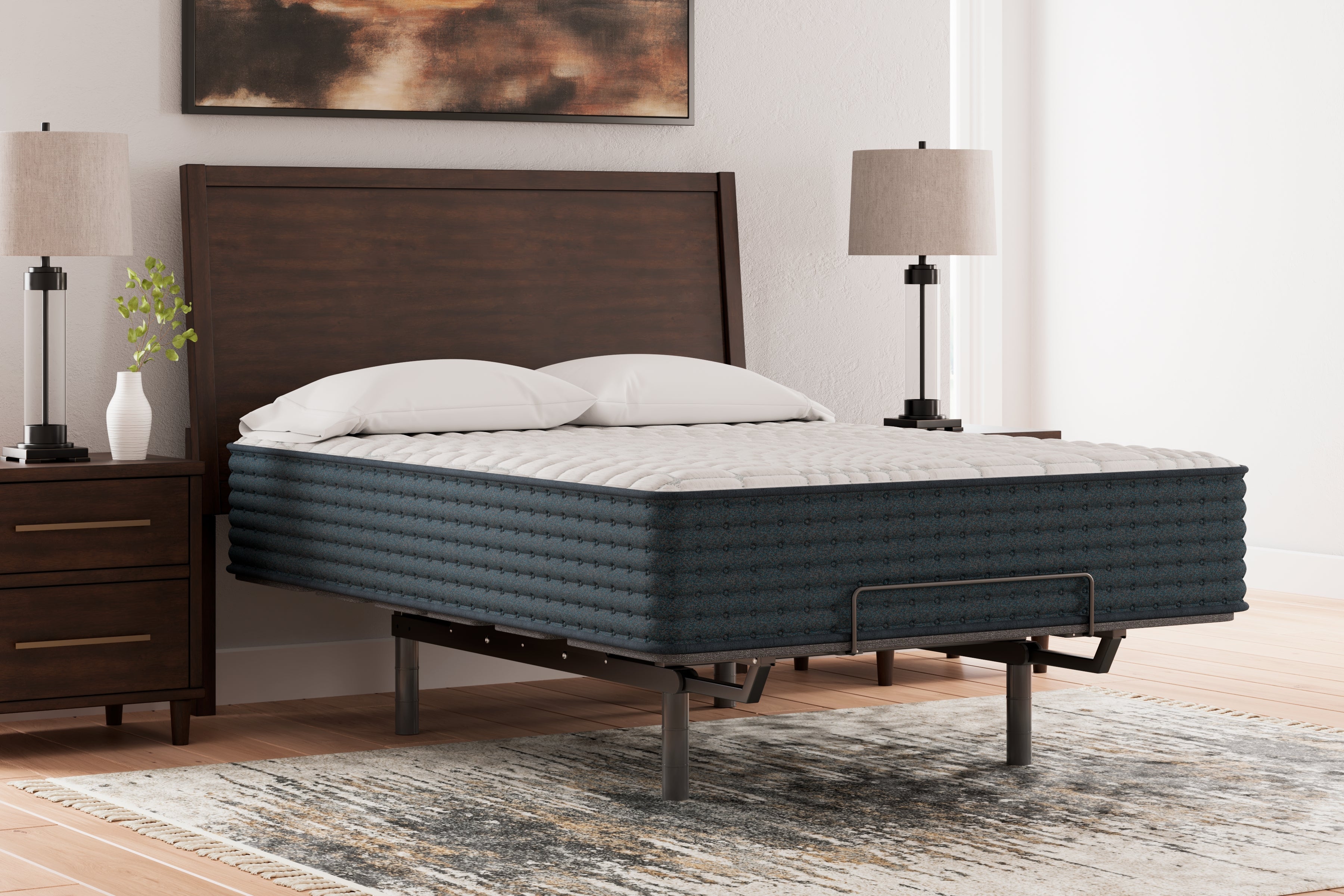 Hybrid 1200 White Twin XL Mattress - M43571 - Bien Home Furniture & Electronics