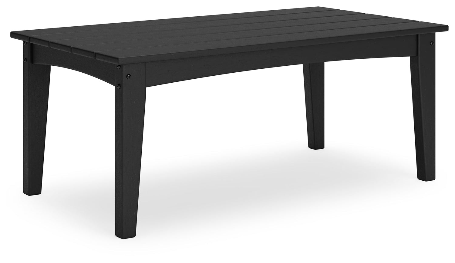 Hyland wave Black Outdoor Coffee Table - P108-701 - Bien Home Furniture & Electronics