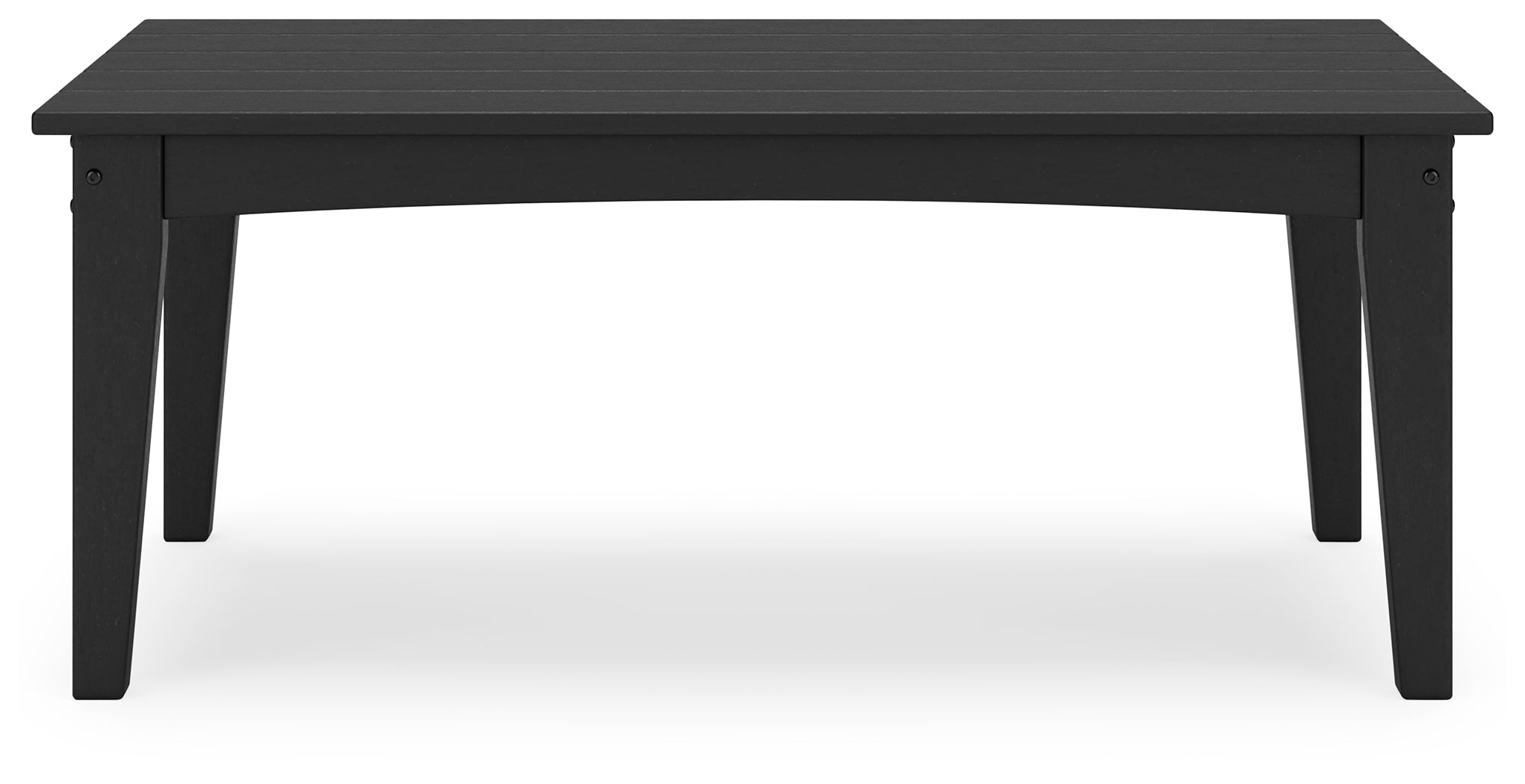 Hyland wave Black Outdoor Coffee Table - P108-701 - Bien Home Furniture & Electronics