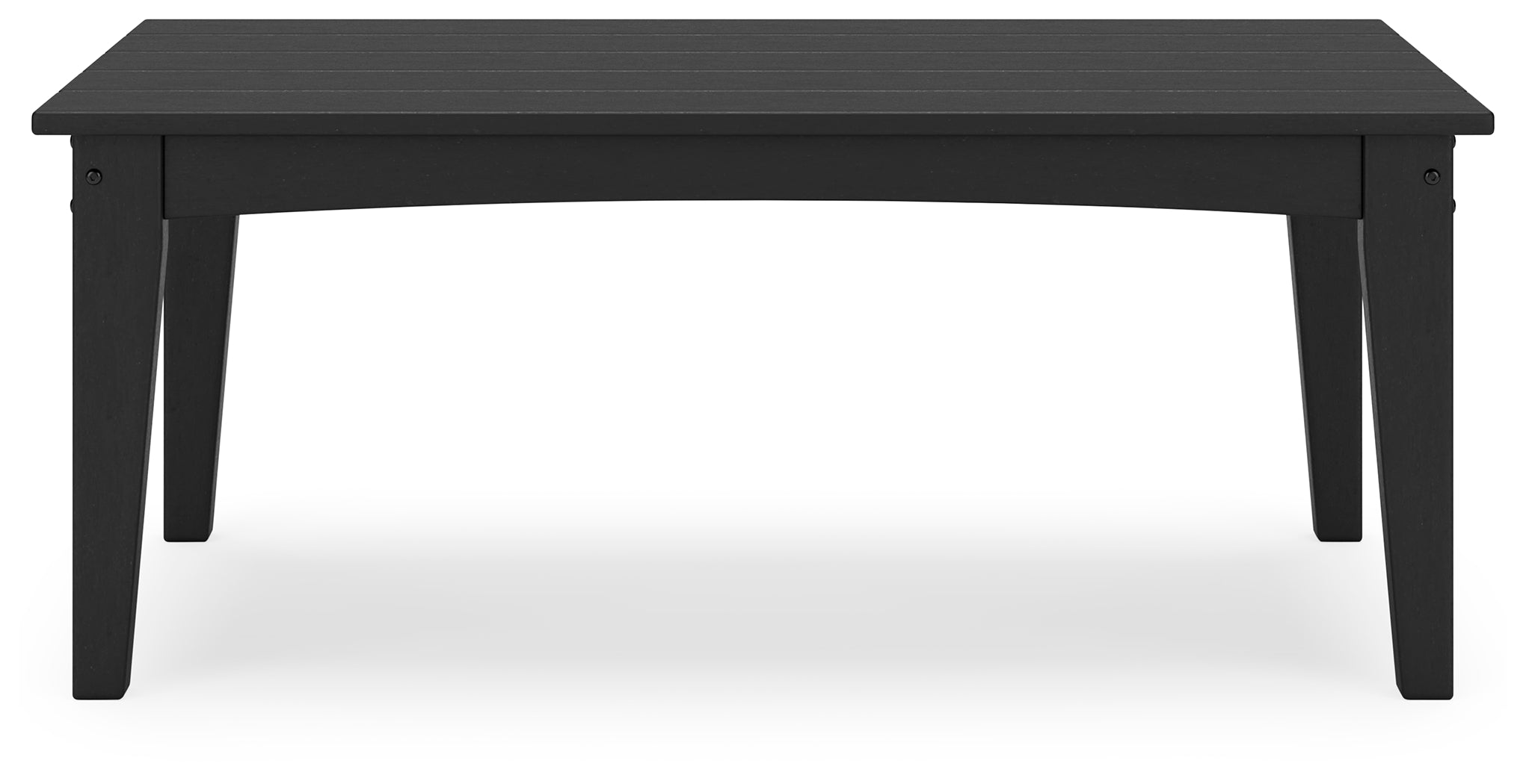 Hyland wave Black Outdoor Coffee Table - P108-701 - Bien Home Furniture & Electronics