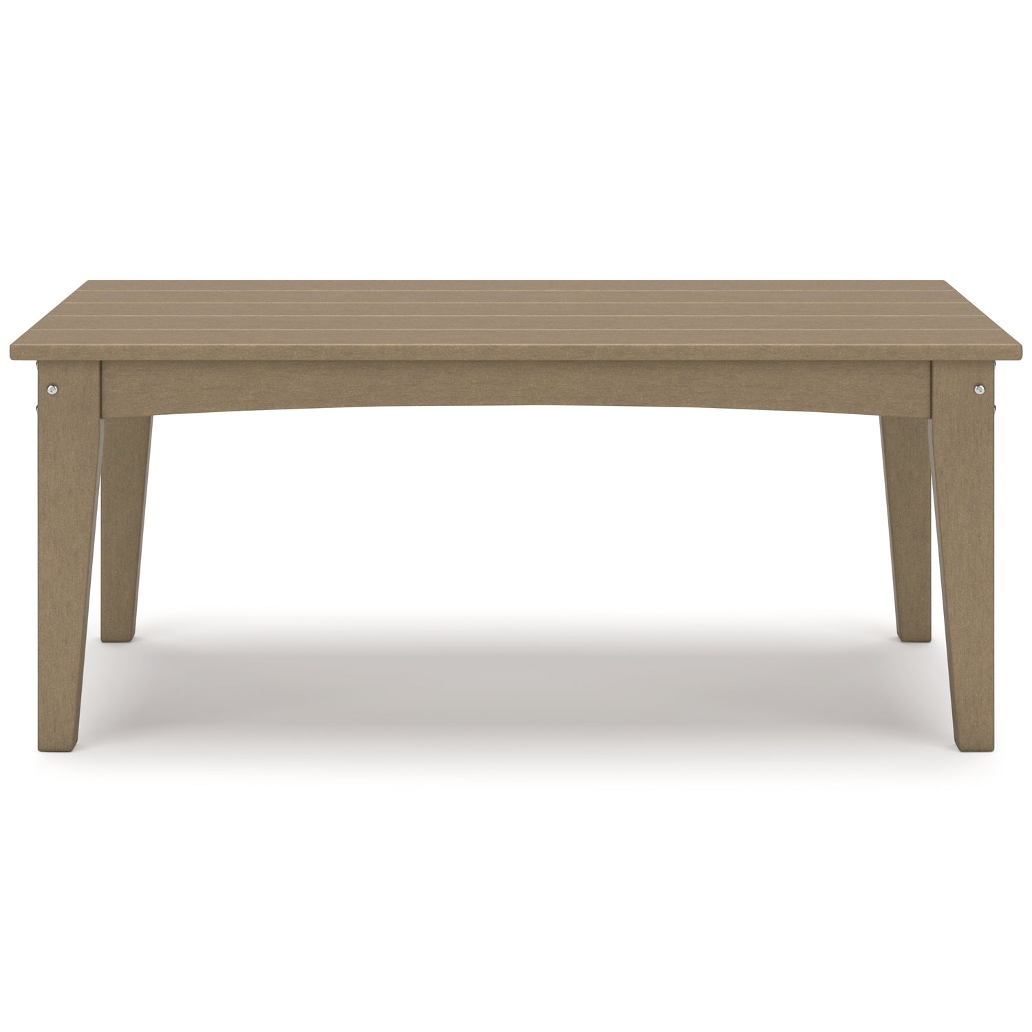 Hyland wave Driftwood Outdoor Coffee Table - P114-701 - Bien Home Furniture & Electronics