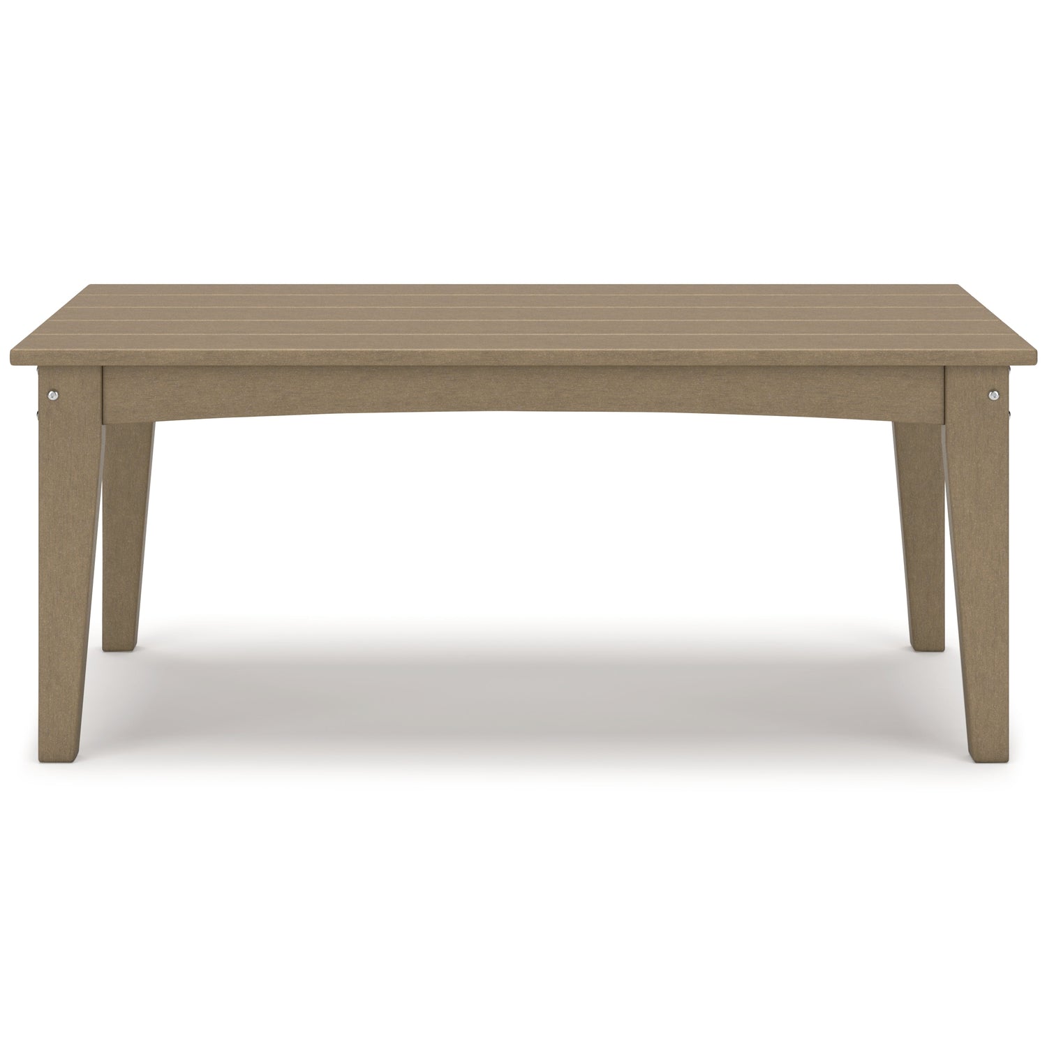 Hyland wave Driftwood Outdoor Coffee Table - P114-701 - Bien Home Furniture & Electronics