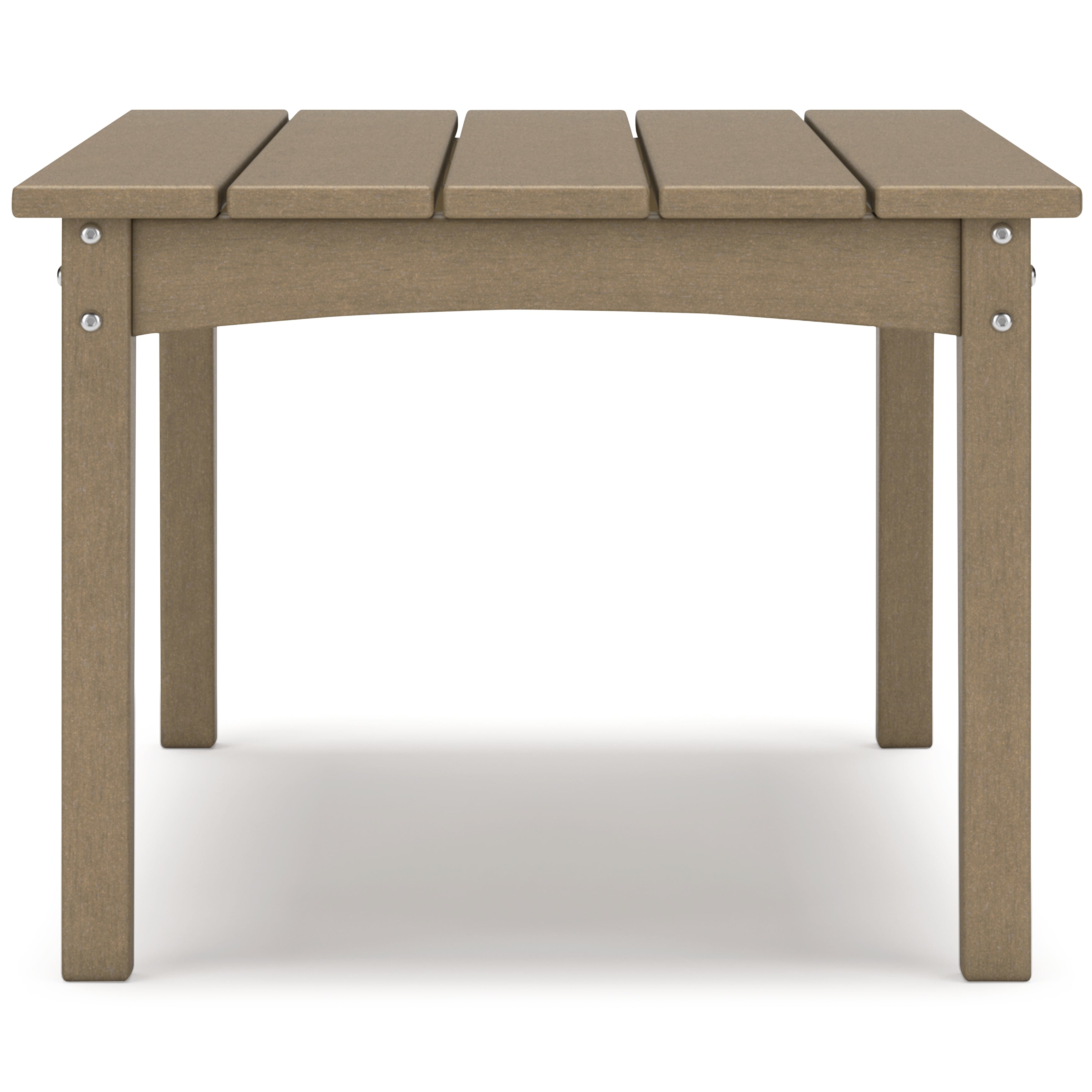 Hyland wave Driftwood Outdoor Coffee Table - P114-701 - Bien Home Furniture & Electronics