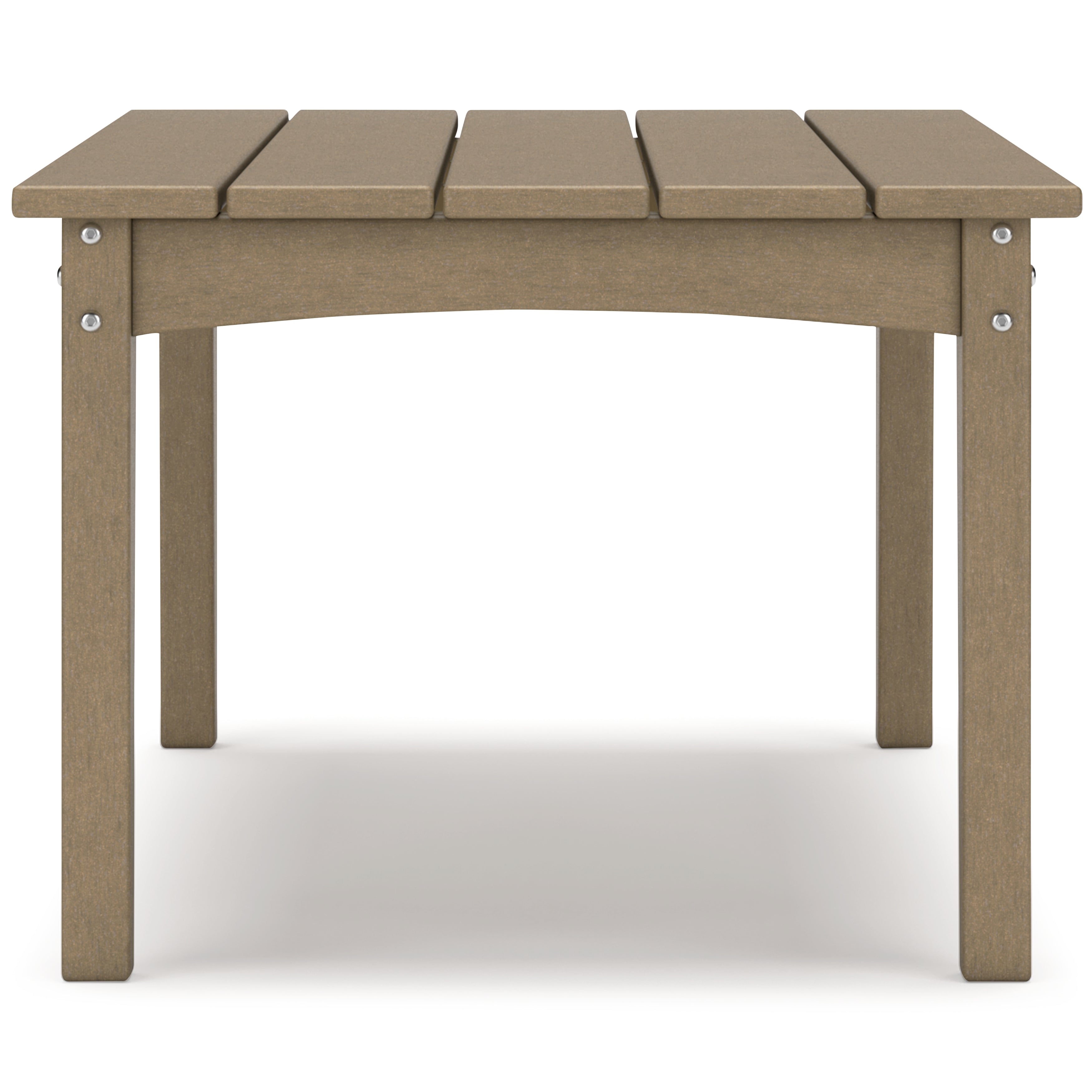 Hyland wave Driftwood Outdoor Coffee Table - P114-701 - Bien Home Furniture & Electronics