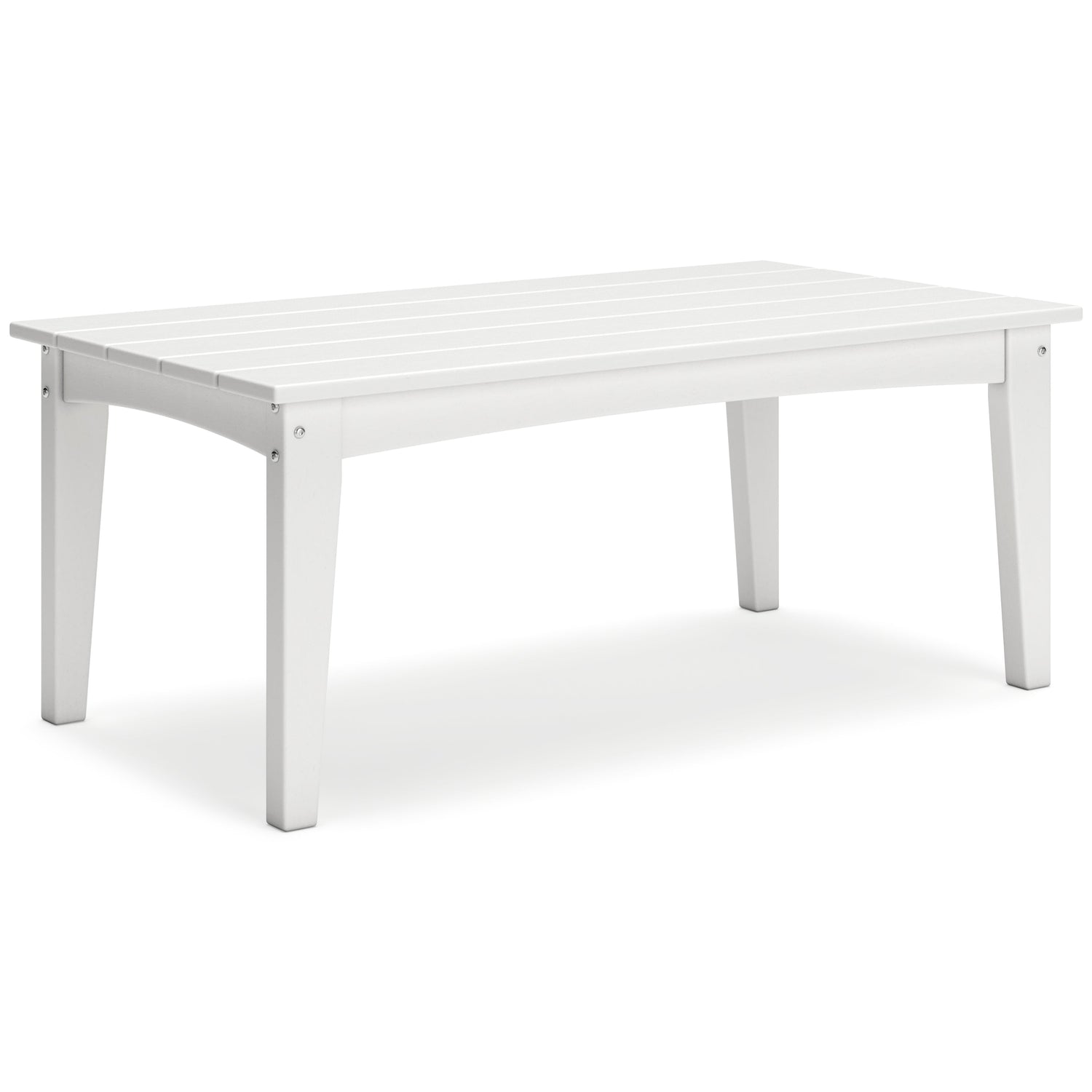 Hyland wave White Outdoor Coffee Table - P111-701 - Bien Home Furniture & Electronics
