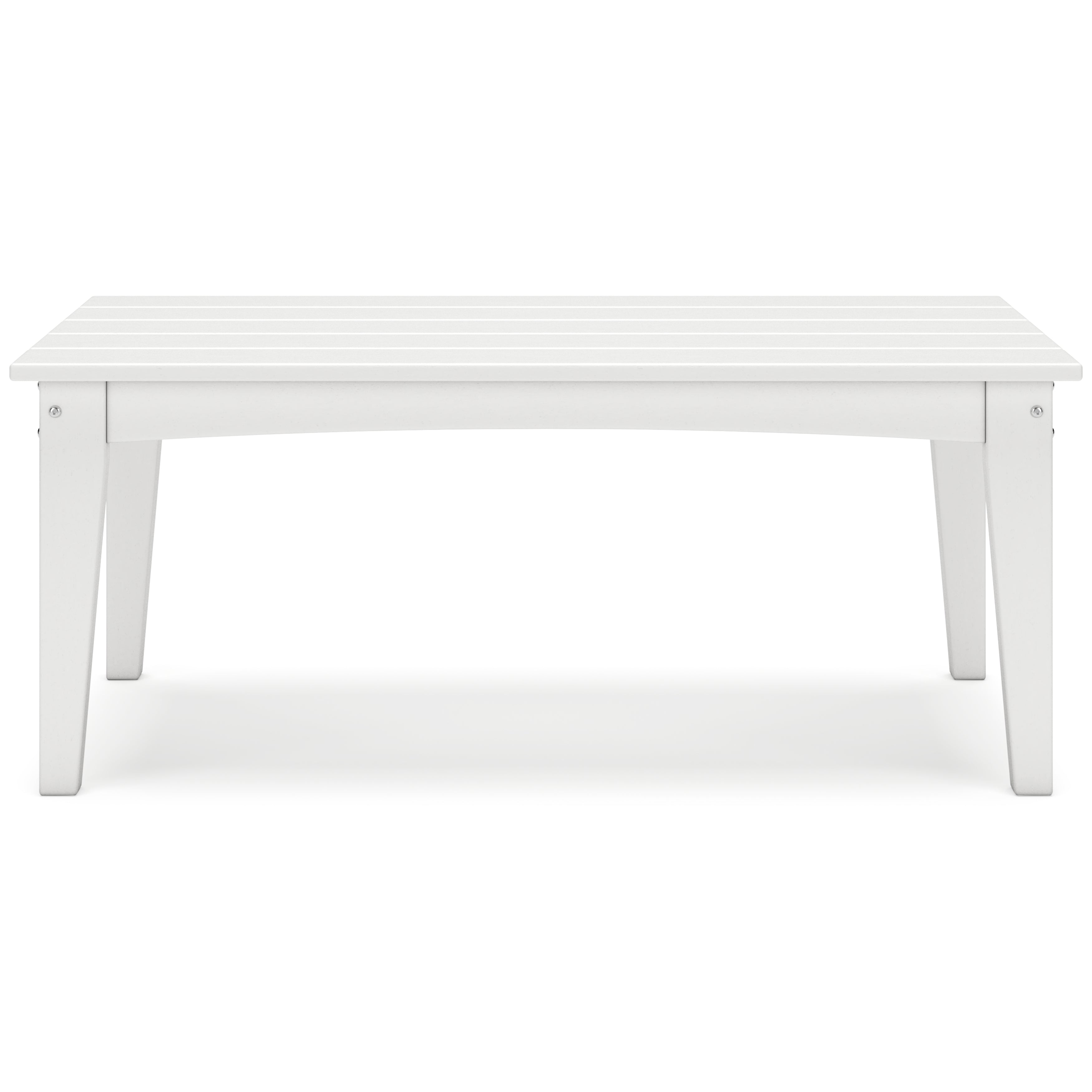 Hyland wave White Outdoor Coffee Table - P111-701 - Bien Home Furniture & Electronics