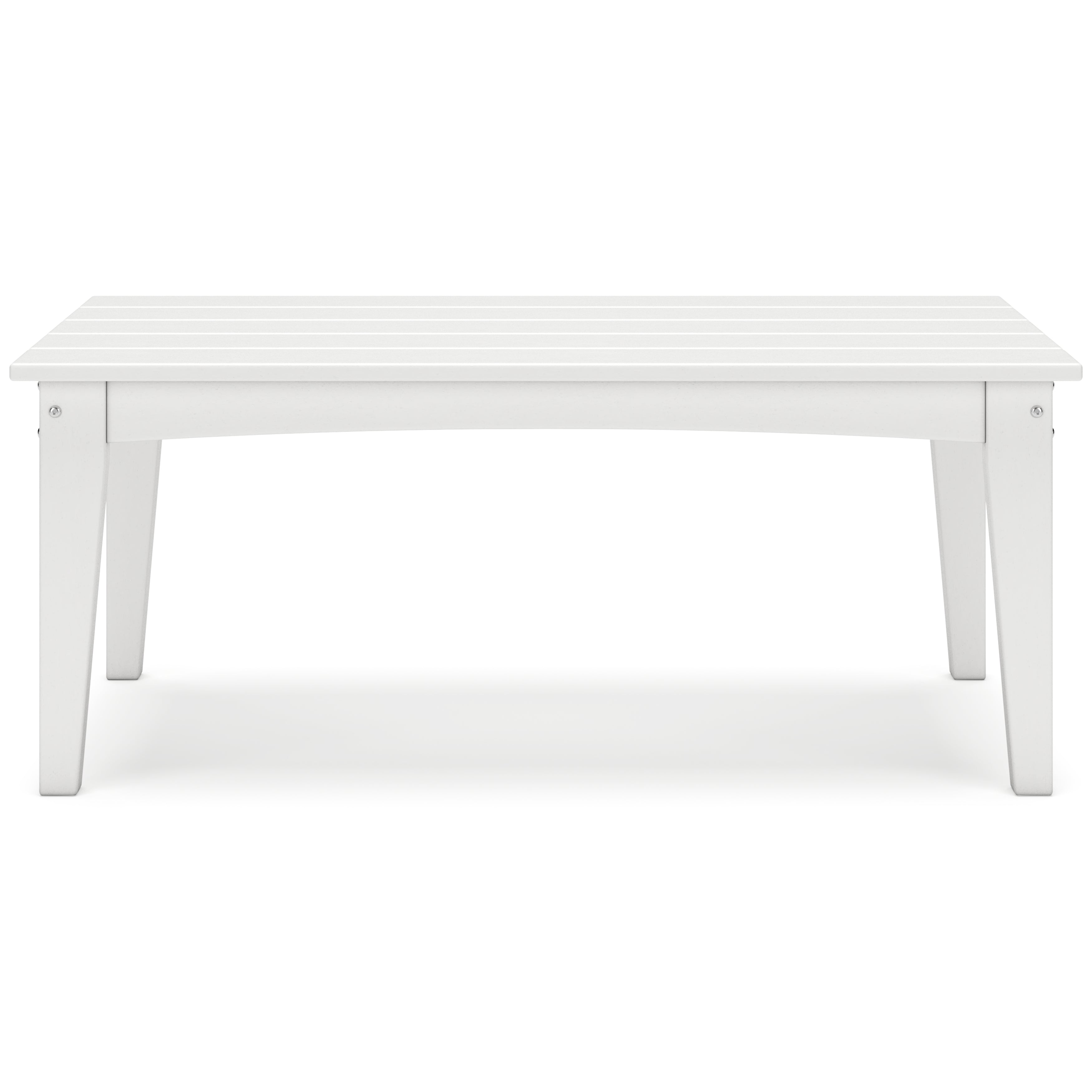 Hyland wave White Outdoor Coffee Table - P111-701 - Bien Home Furniture & Electronics
