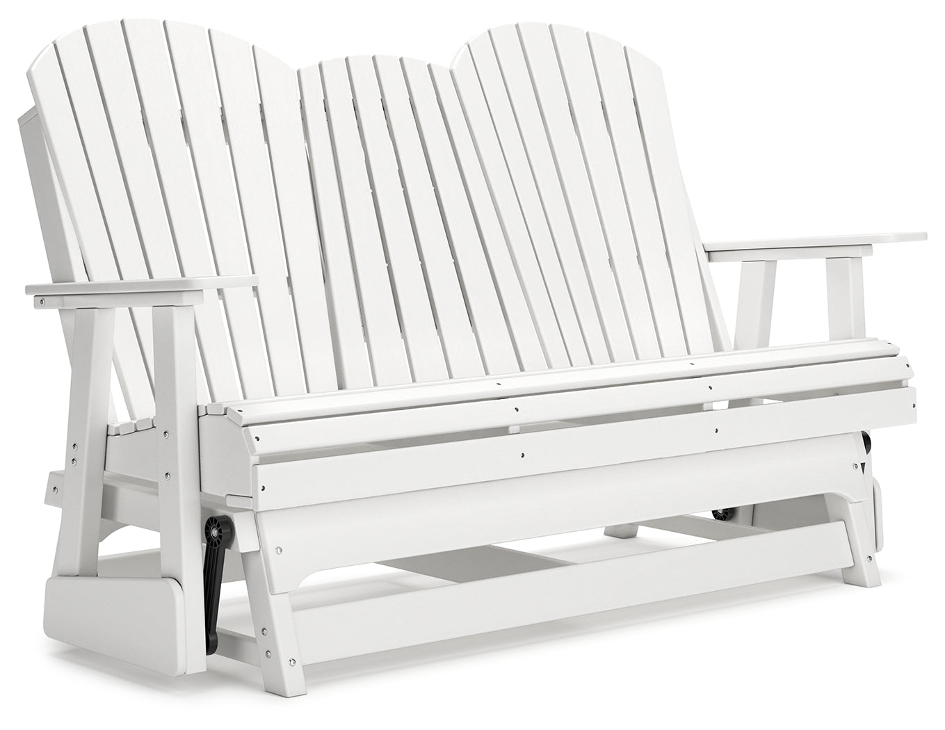 Hyland wave White Outdoor Glider Loveseat - P111-835 - Bien Home Furniture & Electronics