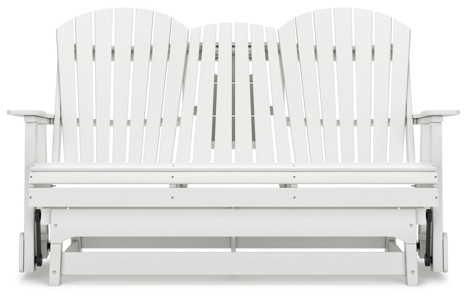 Hyland wave White Outdoor Glider Loveseat - P111-835 - Bien Home Furniture & Electronics