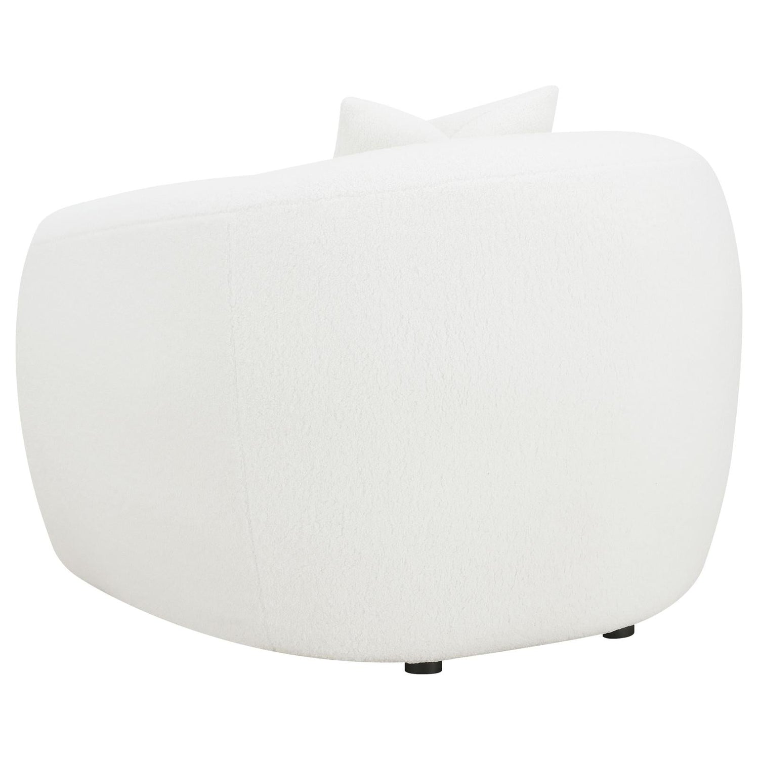 Isabella Upholstered Tight Back Chair White - 509873 - Bien Home Furniture & Electronics