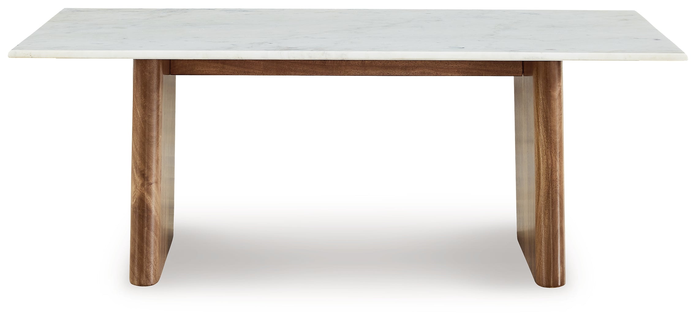 Isanti Light Brown/White Coffee Table - T662-1 - Bien Home Furniture & Electronics