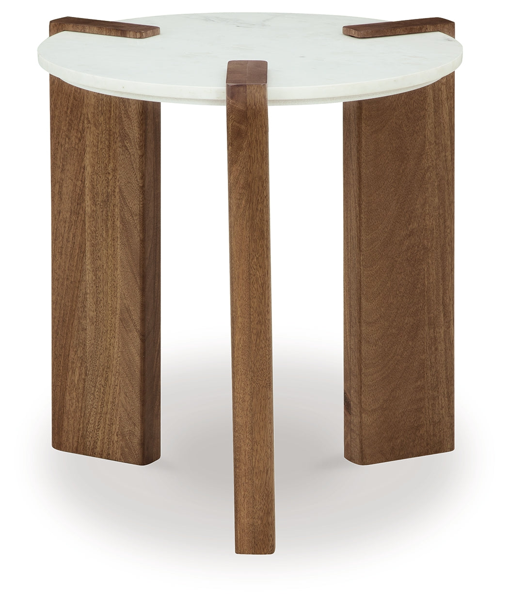 Isanti White/Brown End Table - T652-6 - Bien Home Furniture &amp; Electronics