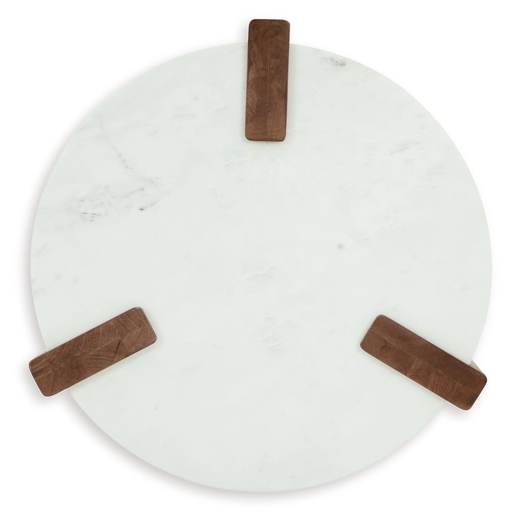 Isanti White/Brown End Table - T652-6 - Bien Home Furniture & Electronics