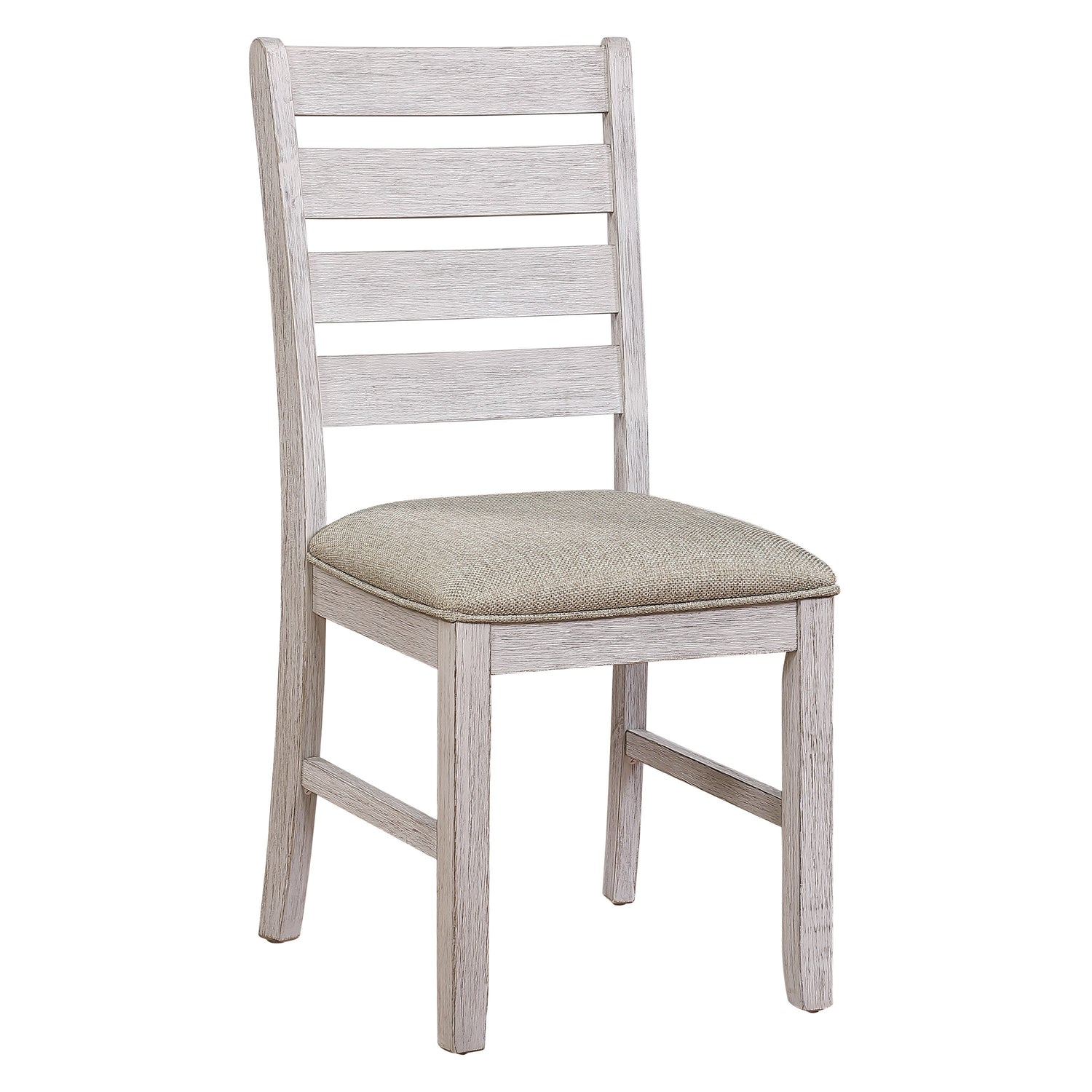 Ithaca Grayish White/Brown Side Chair, Set of 2 - 5769WS - Bien Home Furniture & Electronics
