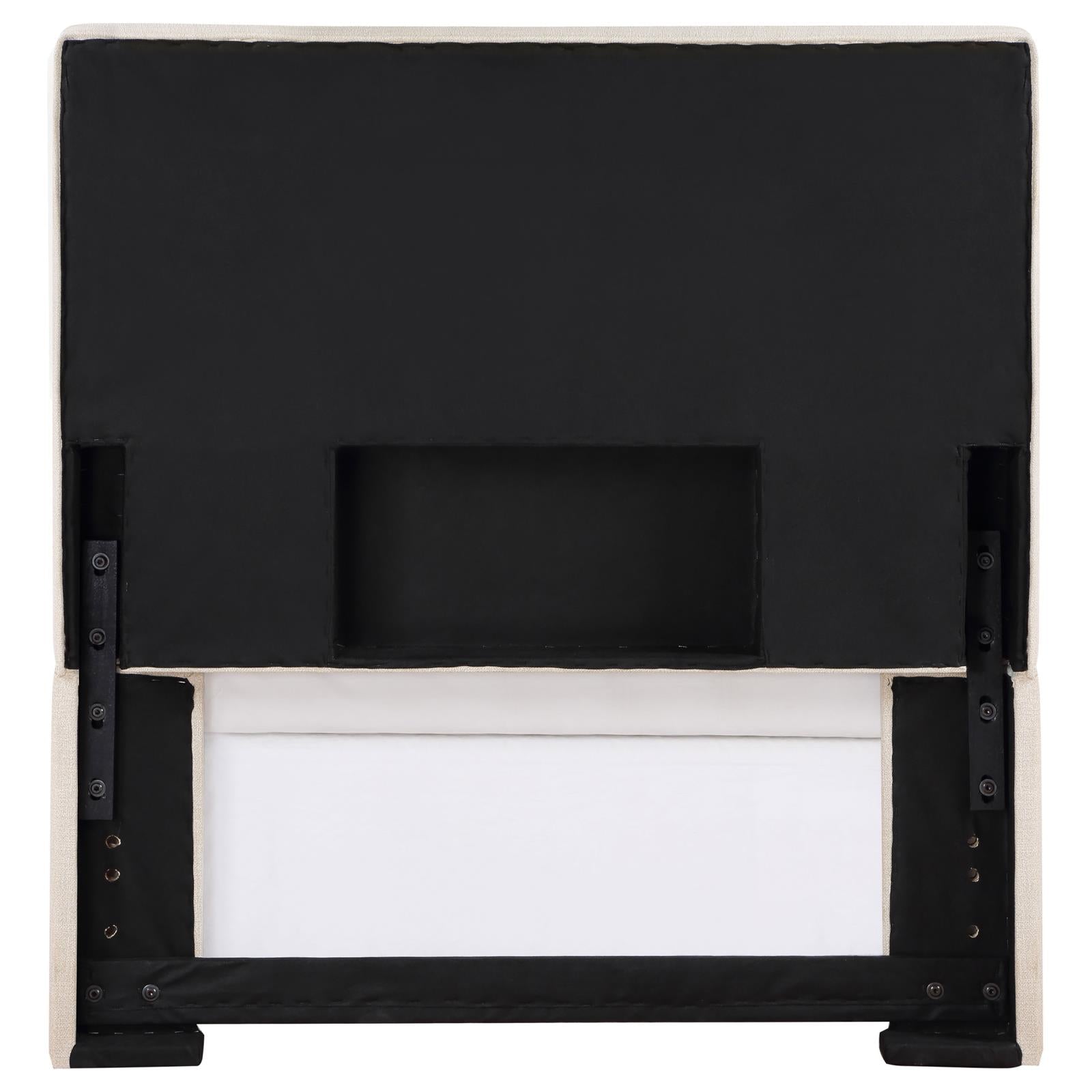Izzy Upholstered Headboard Sand - 315980T - Bien Home Furniture & Electronics