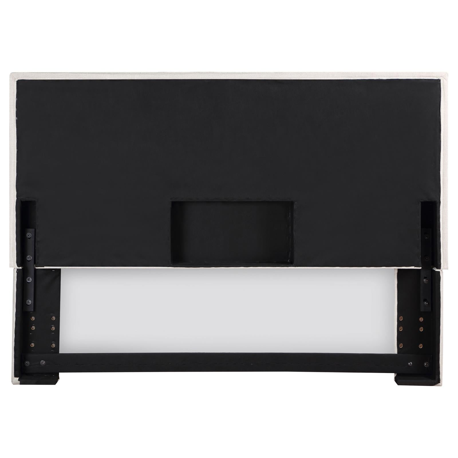 Izzy Upholstered Headboard Sand - 315985K - Bien Home Furniture & Electronics