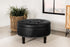Jace Upholstered Tufted Storage Ottoman Black - 914144 - Bien Home Furniture & Electronics