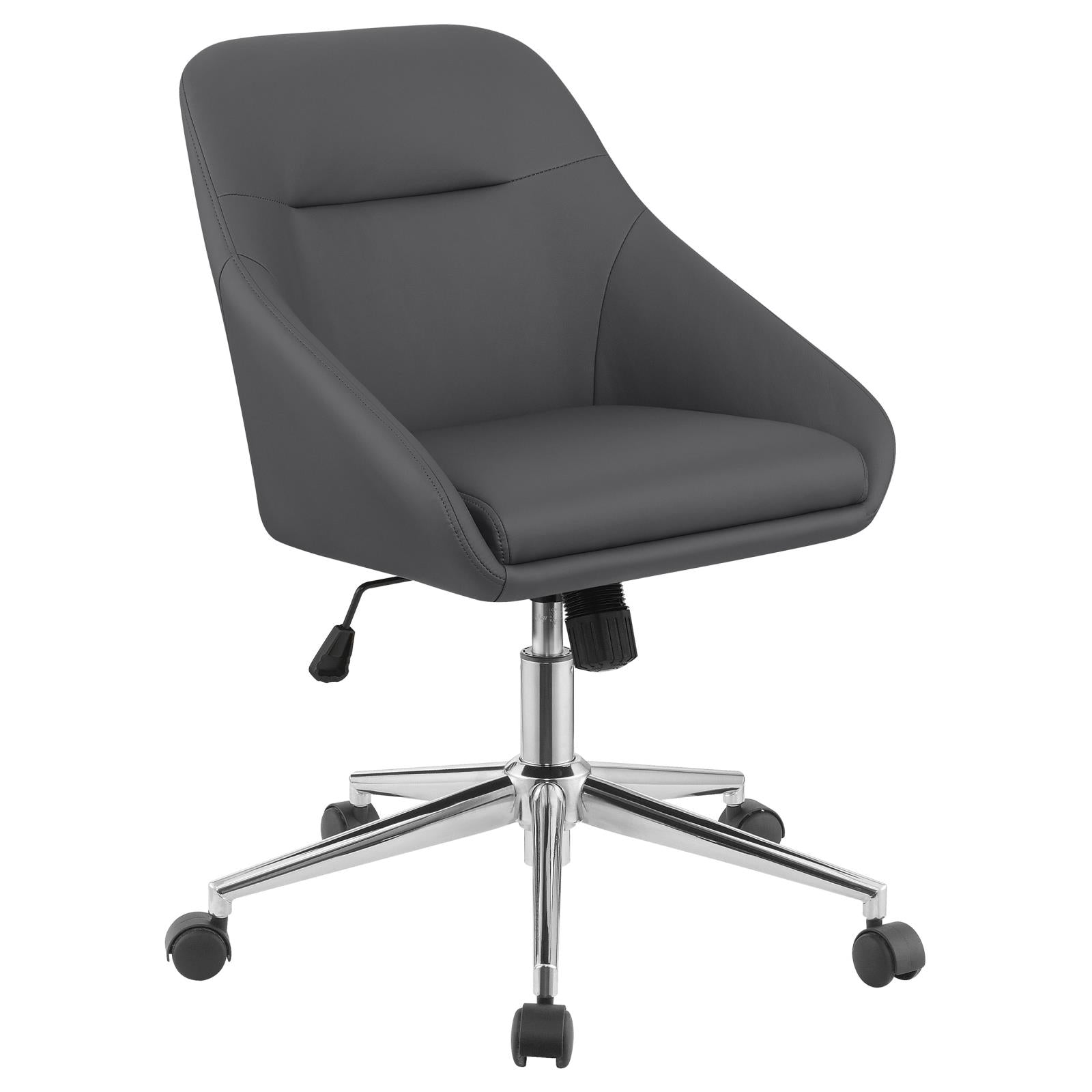 Jackman Upholstered Office Chair with Casters - 801422 - Bien Home Furniture &amp; Electronics