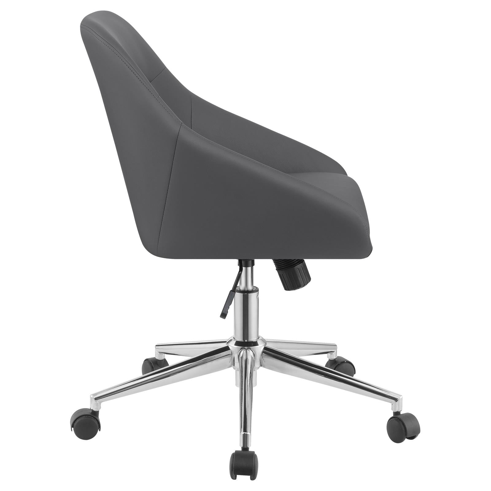 Jackman Upholstered Office Chair with Casters - 801422 - Bien Home Furniture &amp; Electronics