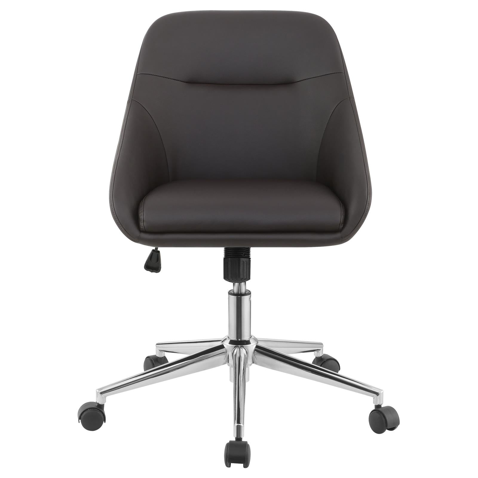 Jackman Upholstered Office Chair with Casters - 801426 - Bien Home Furniture &amp; Electronics