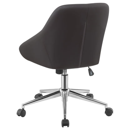 Jackman Upholstered Office Chair with Casters - 801426 - Bien Home Furniture &amp; Electronics