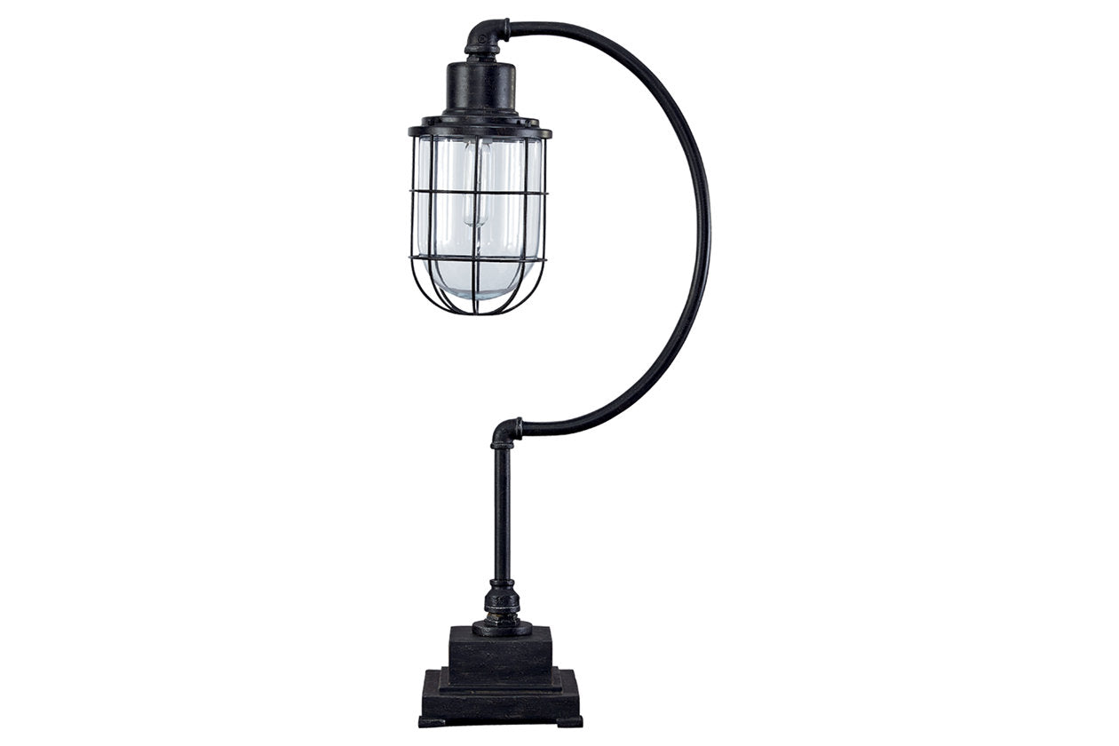 Jae Antique Black Desk Lamp - L734232 - Bien Home Furniture & Electronics
