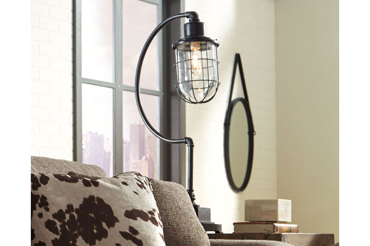Jae Antique Black Desk Lamp - L734232 - Bien Home Furniture & Electronics