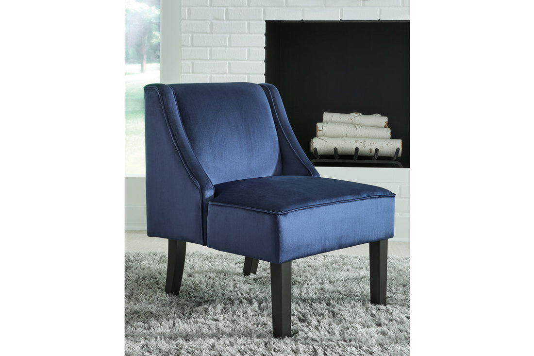 Janesley Navy Accent Chair - A3000140 - Bien Home Furniture &amp; Electronics