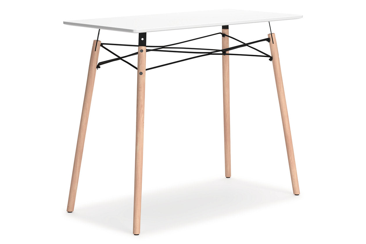 Jaspeni White/Natural Home Office Desk - H020-110 - Bien Home Furniture & Electronics