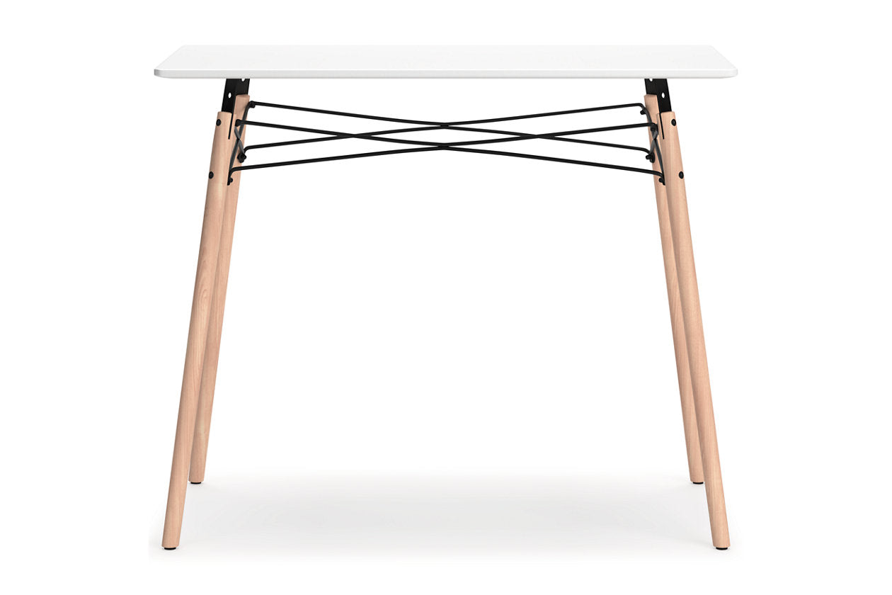 Jaspeni White/Natural Home Office Desk - H020-110 - Bien Home Furniture & Electronics