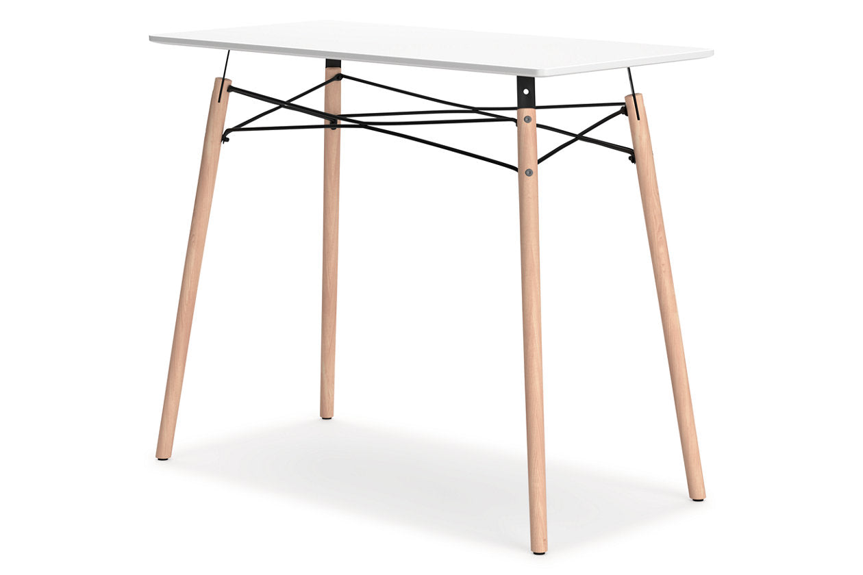 Jaspeni White/Natural Home Office Desk - H020-110 - Bien Home Furniture & Electronics