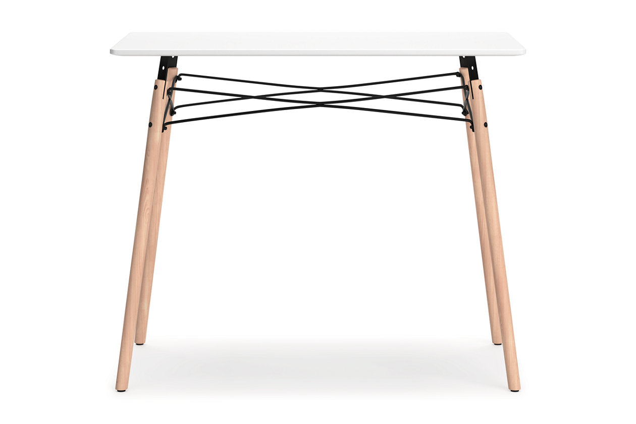 Jaspeni White/Natural Home Office Desk - H020-110 - Bien Home Furniture & Electronics