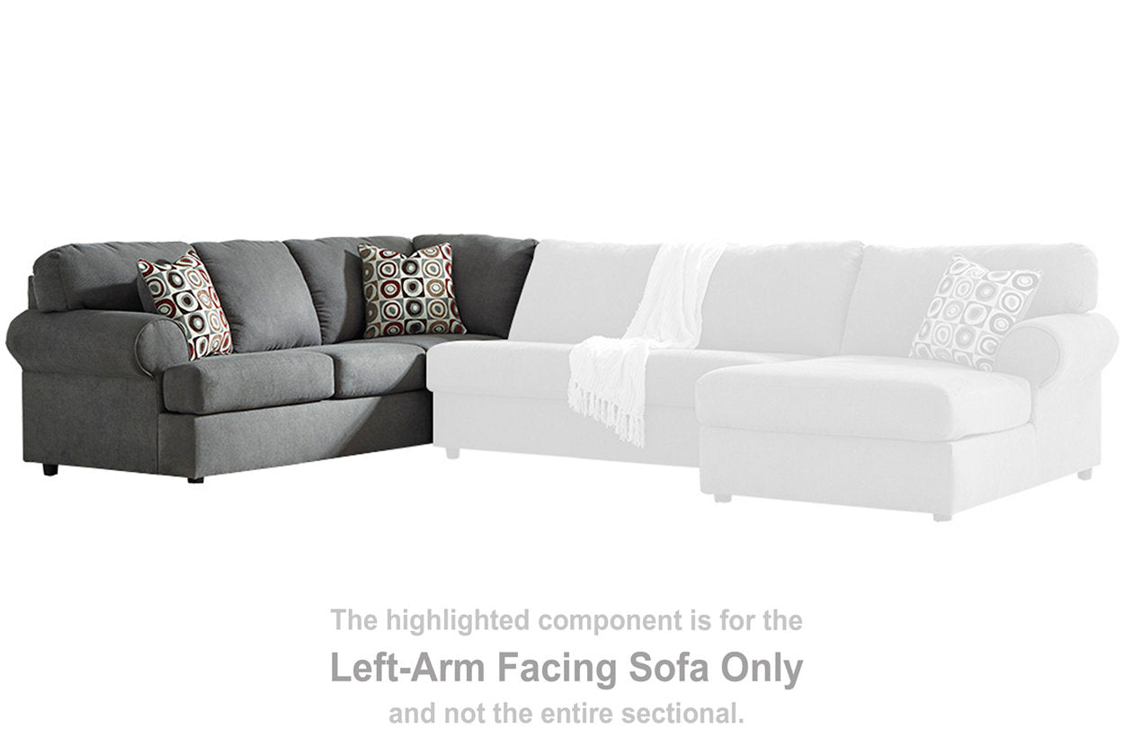 Jayceon Steel Left-Arm Facing Sofa - 6490266 - Bien Home Furniture & Electronics