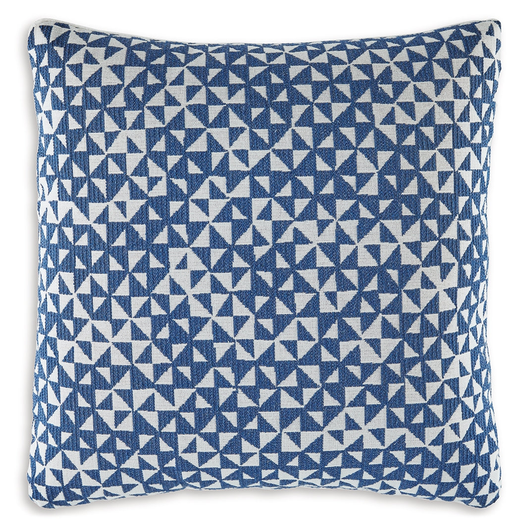 Jaycott Next-Gen Nuvella Blue/White Pillow (Set of 4) - A1900001 - Bien Home Furniture &amp; Electronics