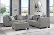Jayilin Gray 5-Piece Modular Sectional - SET | 9357GY-AC(2) | 9357GY-CR(3) | 9357GY-4 - Bien Home Furniture & Electronics