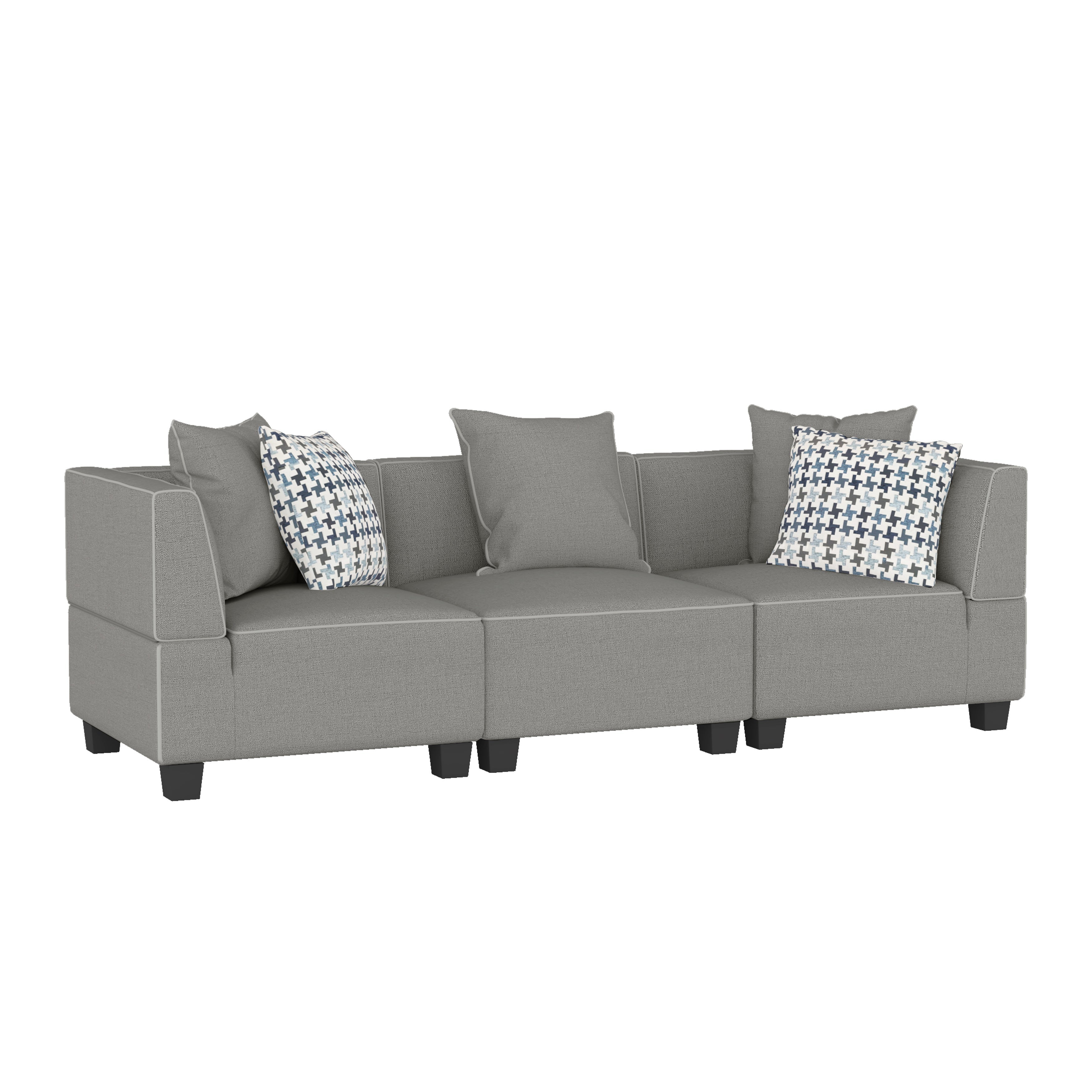 Jayilin Gray Sofa - 9357GY-3* - Bien Home Furniture & Electronics