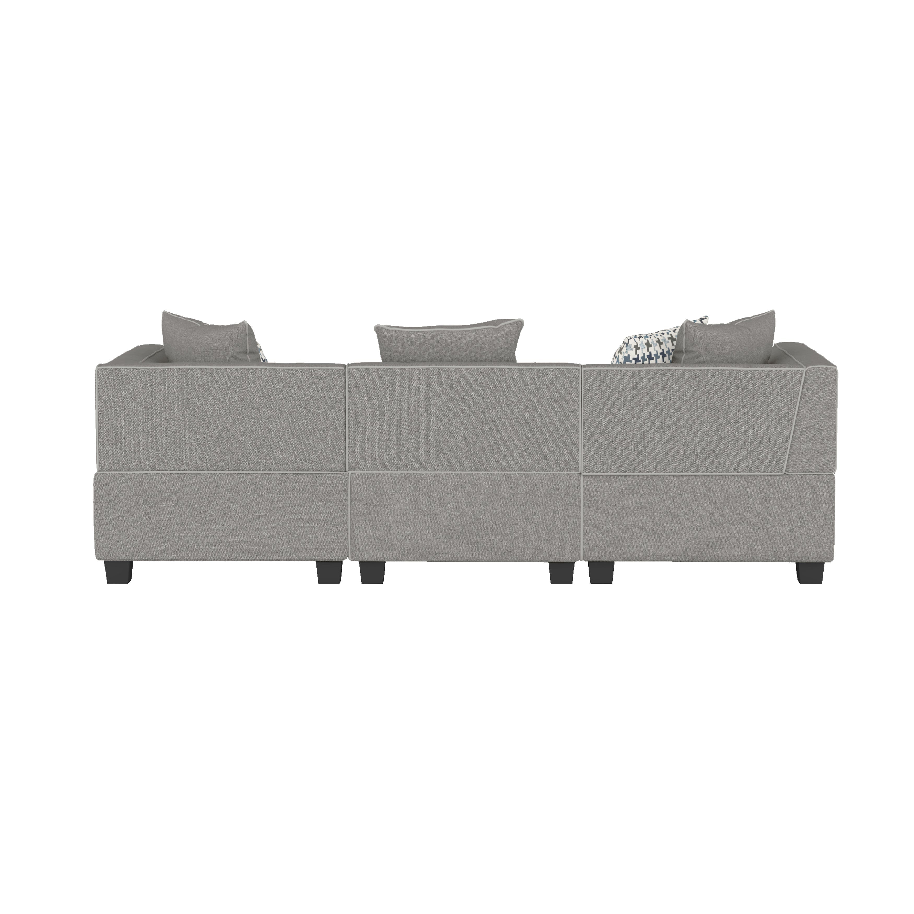Jayilin Gray Sofa - 9357GY-3* - Bien Home Furniture & Electronics