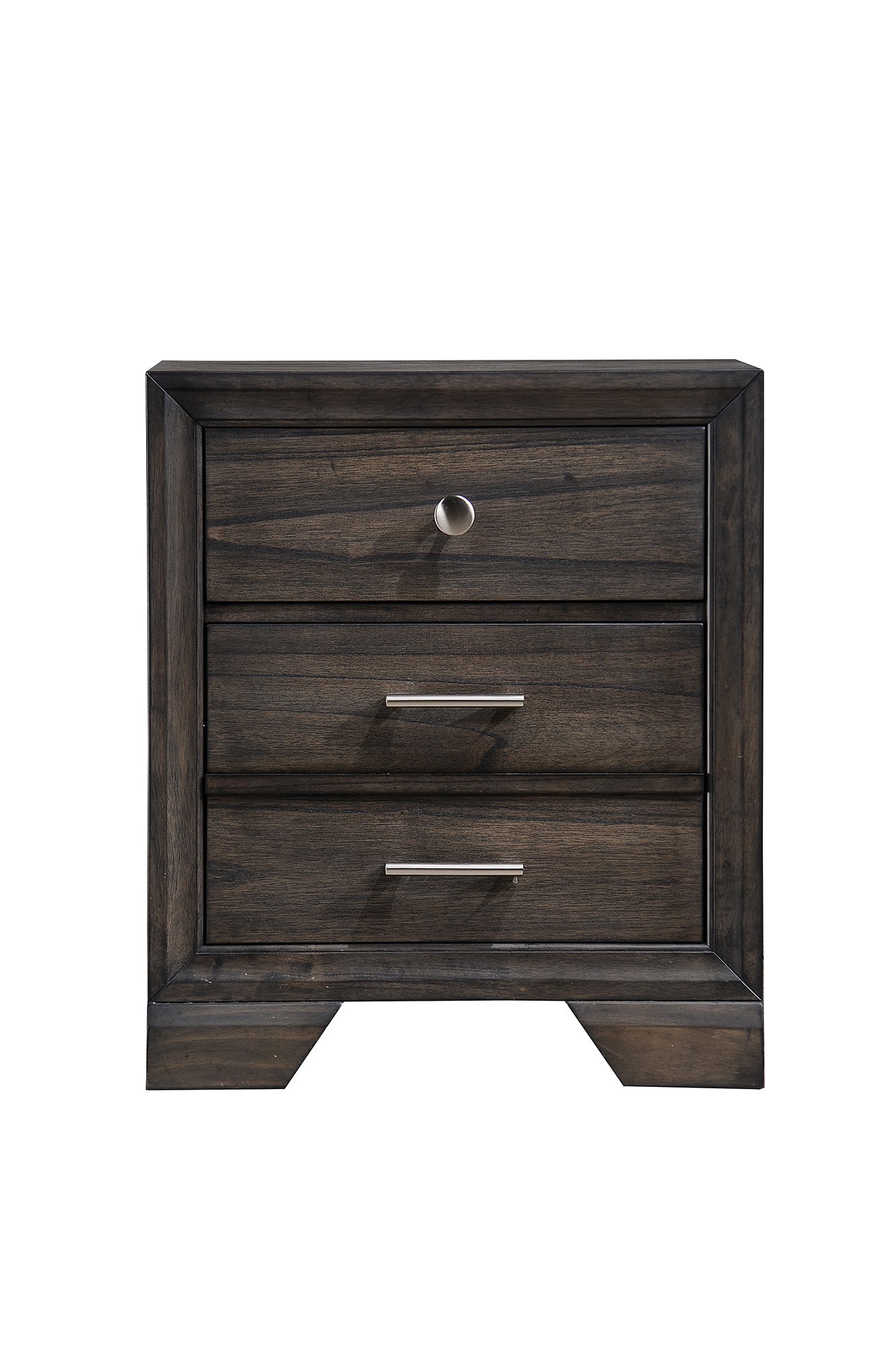 Jaymes Gray Storage Platform Bedroom Set - SET | B6580-K-HB | B6580-K-FBD | B6580-KQ-RAIL | B6580-1 | B6580-11 | B6580-2 - Bien Home Furniture & Electronics