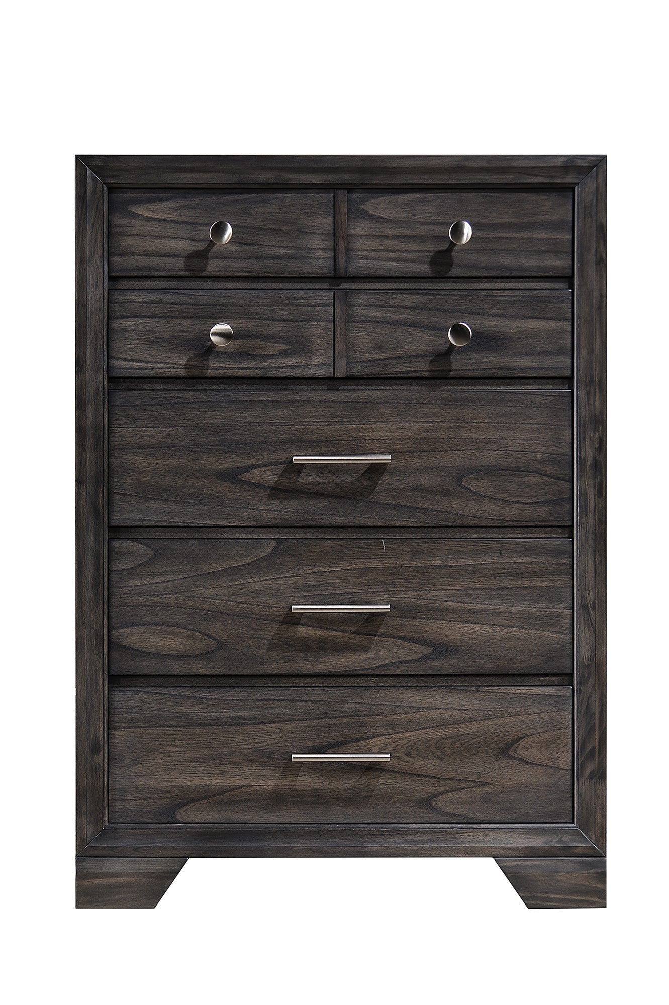 Jaymes Gray Storage Platform Bedroom Set - SET | B6580-K-HB | B6580-K-FBD | B6580-KQ-RAIL | B6580-1 | B6580-11 | B6580-2 - Bien Home Furniture & Electronics