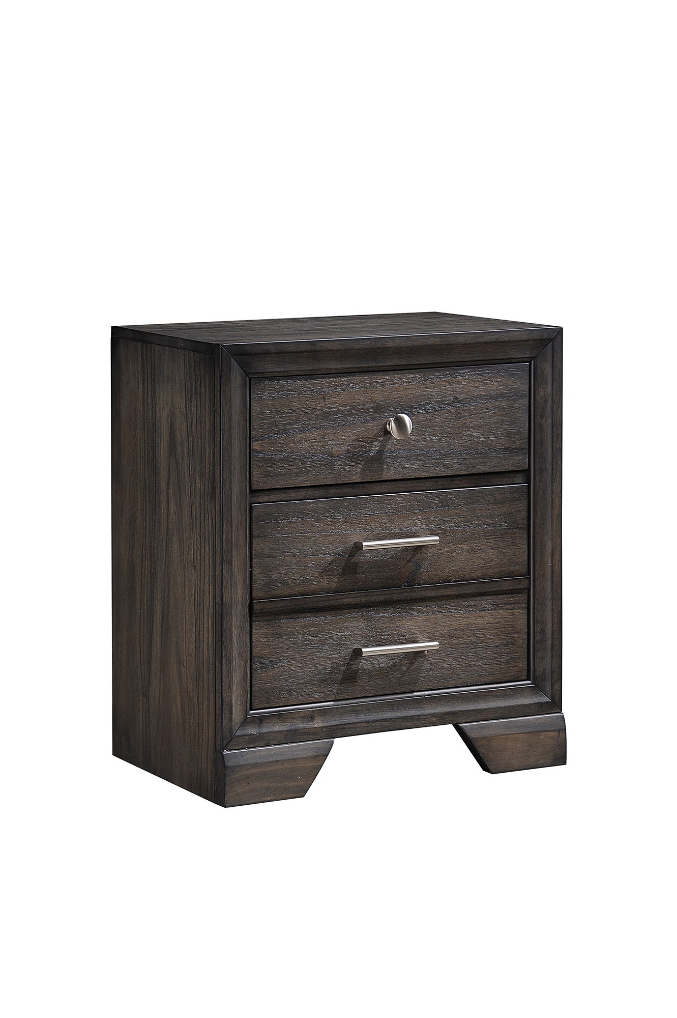 Jaymes Gray Storage Platform Bedroom Set - SET | B6580-K-HB | B6580-K-FBD | B6580-KQ-RAIL | B6580-1 | B6580-11 | B6580-2 - Bien Home Furniture & Electronics