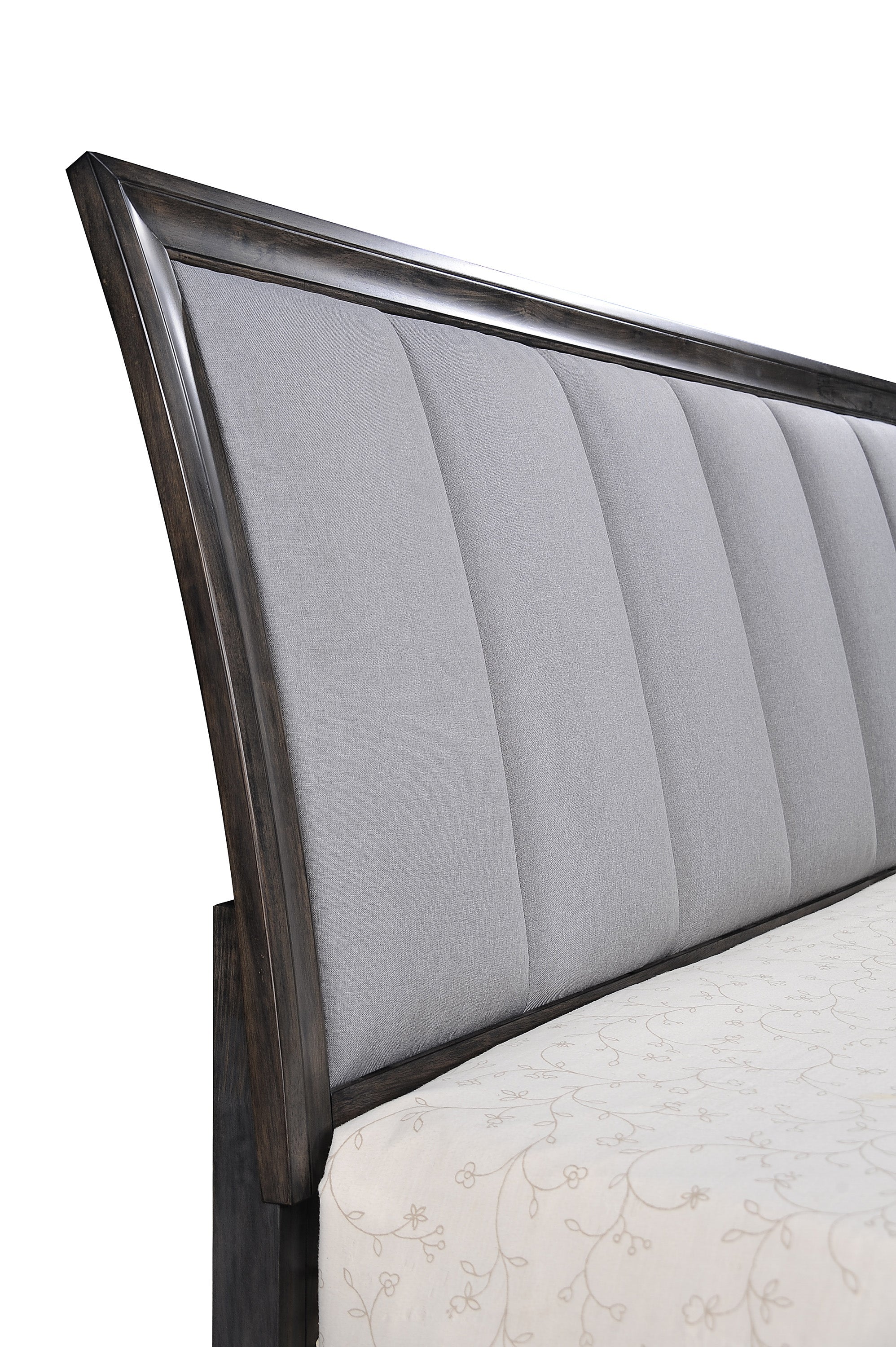 Jaymes Gray Storage Platform Bedroom Set - SET | B6580-K-HB | B6580-K-FBD | B6580-KQ-RAIL | B6580-1 | B6580-11 | B6580-2 - Bien Home Furniture & Electronics