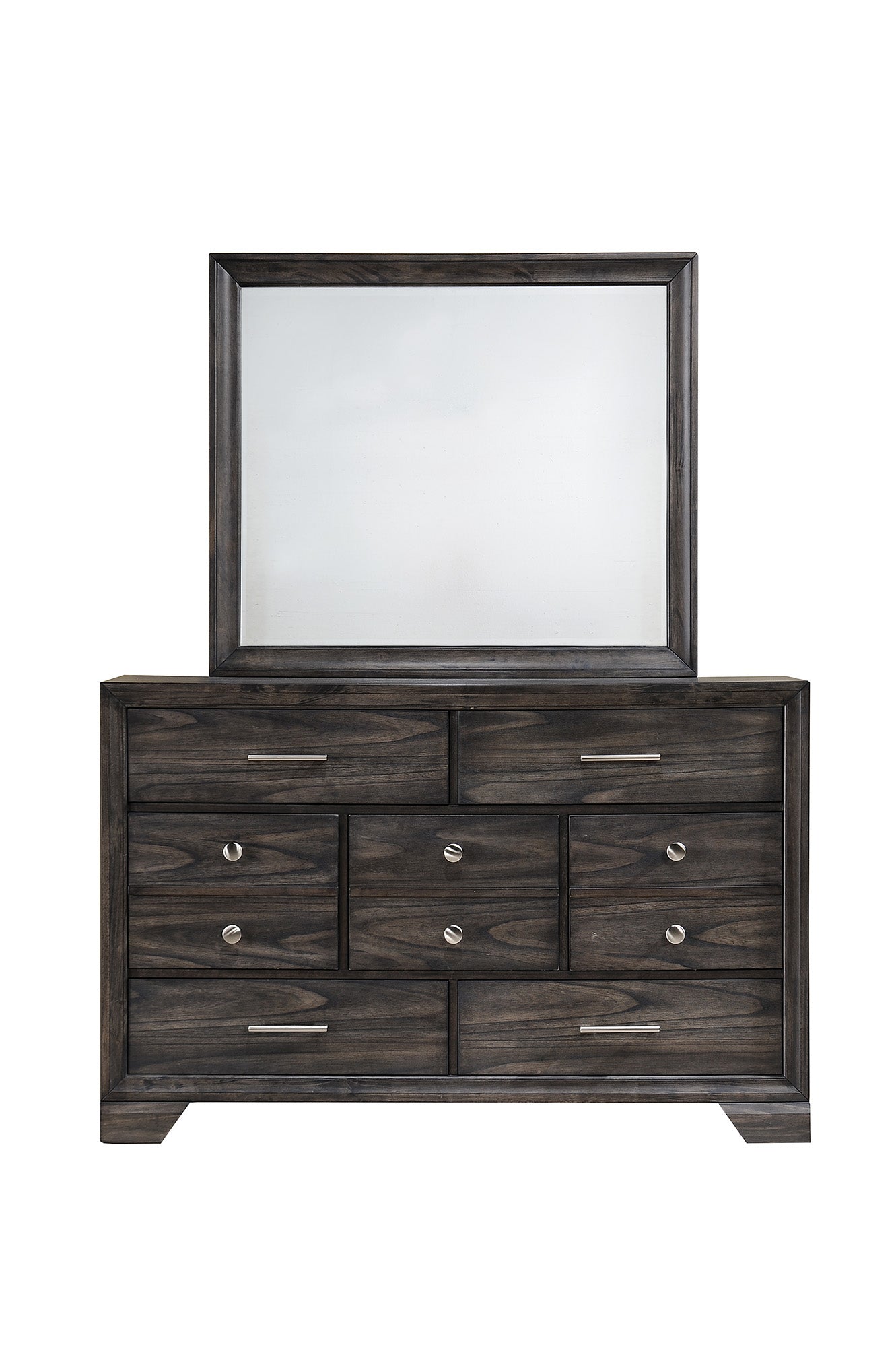Jaymes Gray Storage Platform Bedroom Set - SET | B6580-K-HB | B6580-K-FBD | B6580-KQ-RAIL | B6580-1 | B6580-11 | B6580-2 - Bien Home Furniture & Electronics