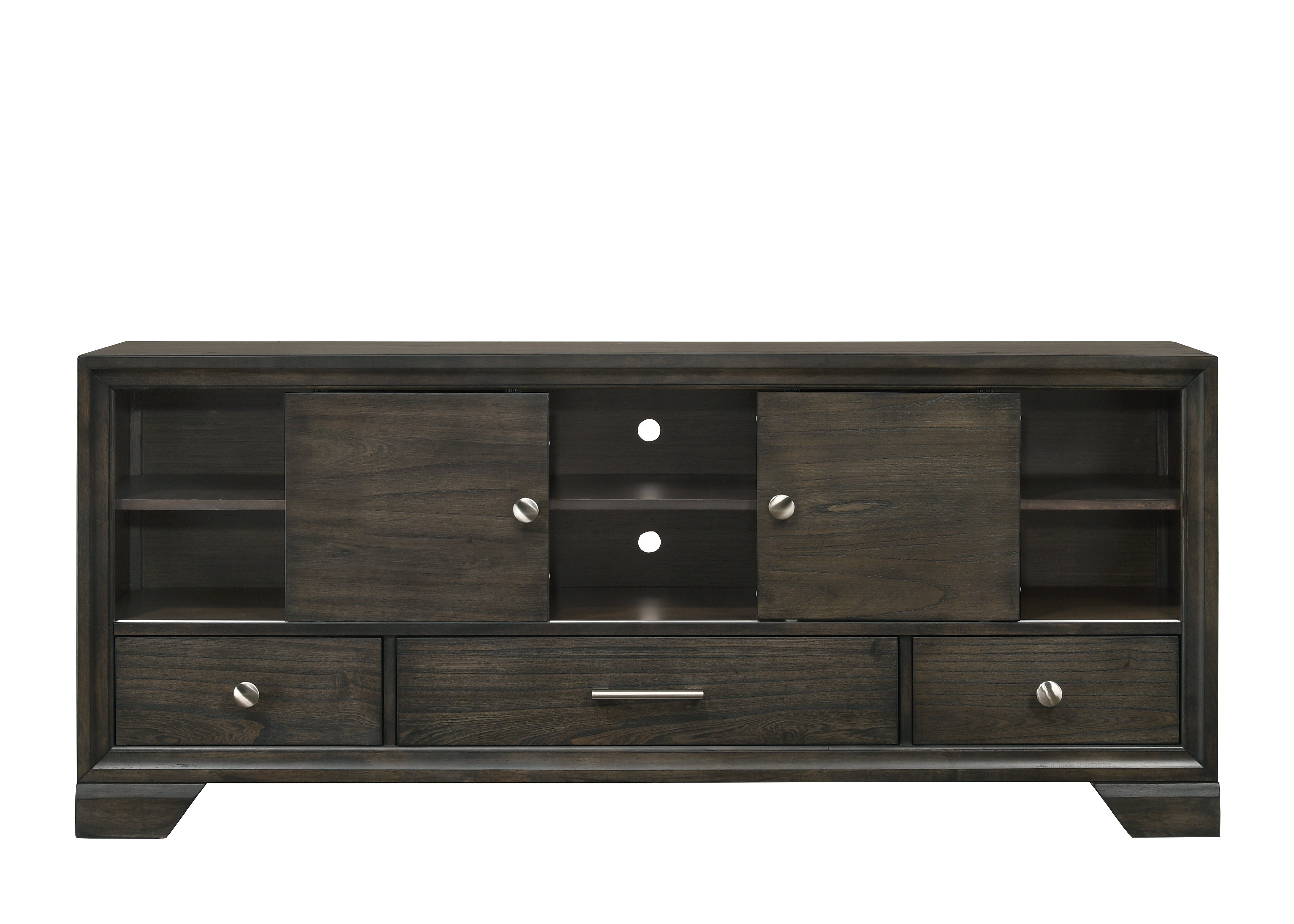 Jaymes Gray TV Stand - B6580-7 - Bien Home Furniture & Electronics
