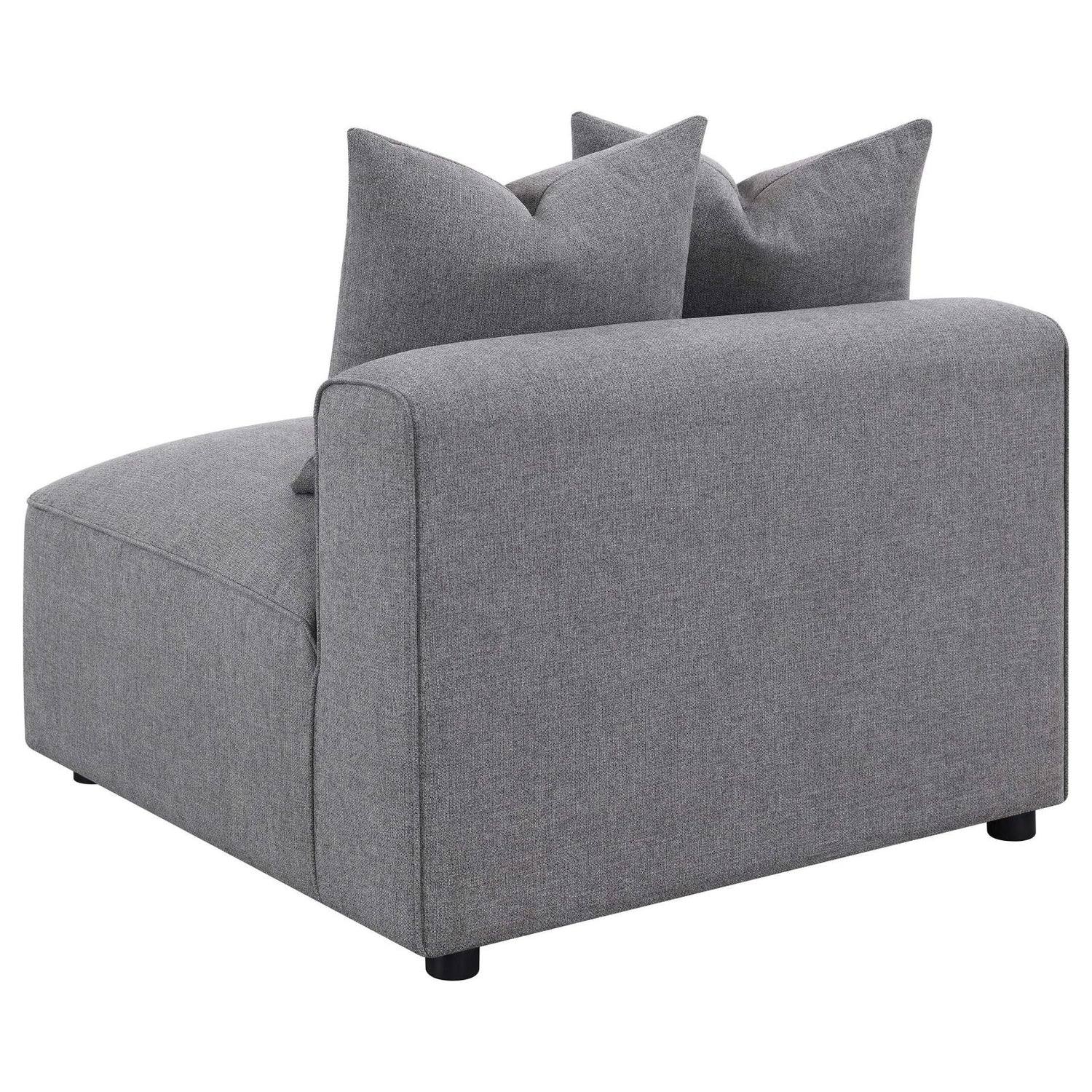 Jennifer 6-Piece Tight Seat Modular Sectional Gray - 551594-SET - Bien Home Furniture & Electronics