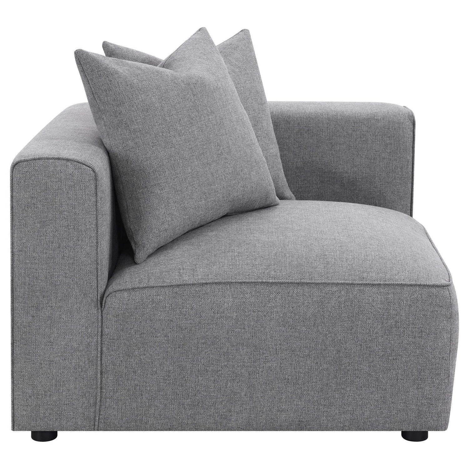 Jennifer 6-Piece Tight Seat Modular Sectional Gray - 551594-SET - Bien Home Furniture & Electronics
