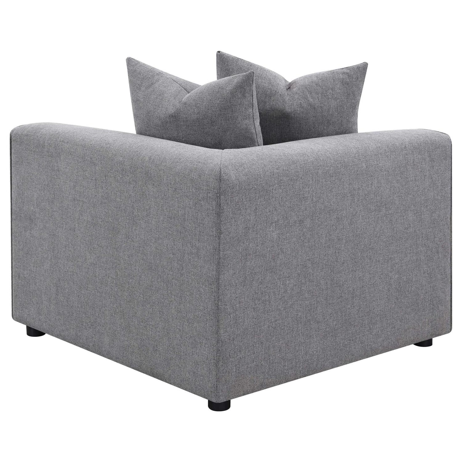Jennifer 6-Piece Tight Seat Modular Sectional Gray - 551594-SET - Bien Home Furniture & Electronics
